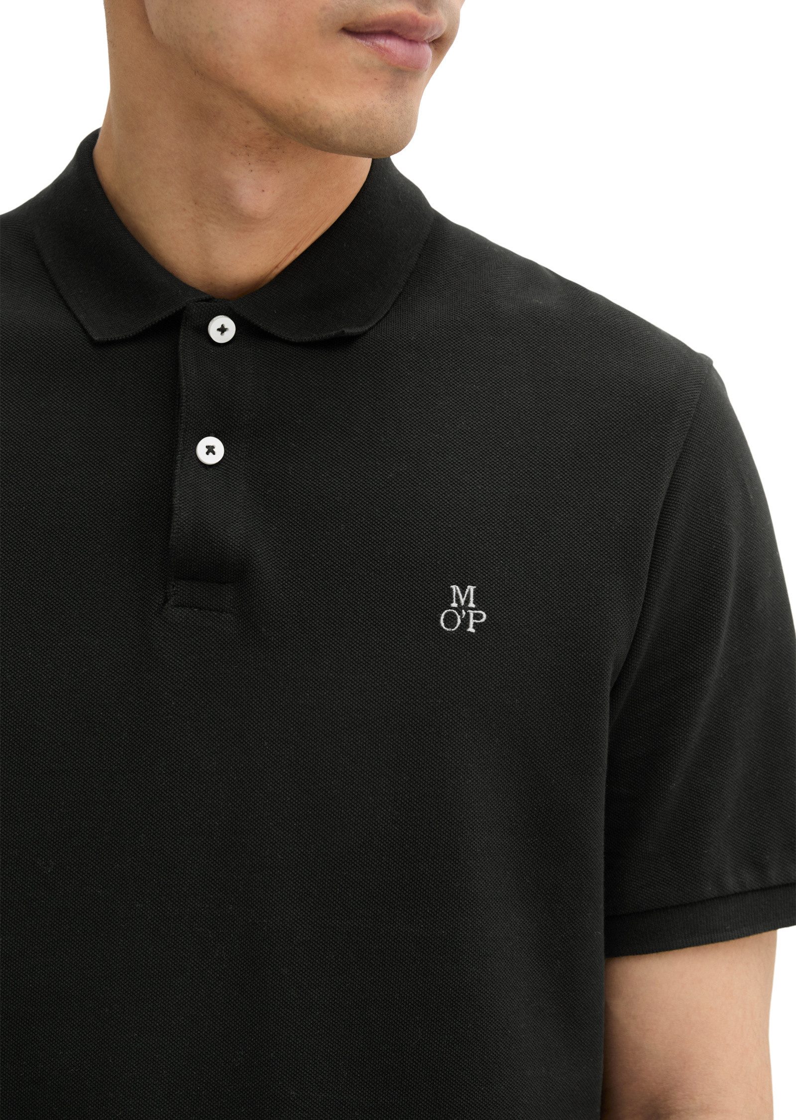 Marc O'Polo Poloshirt aus reiner Bio-Baumwolle