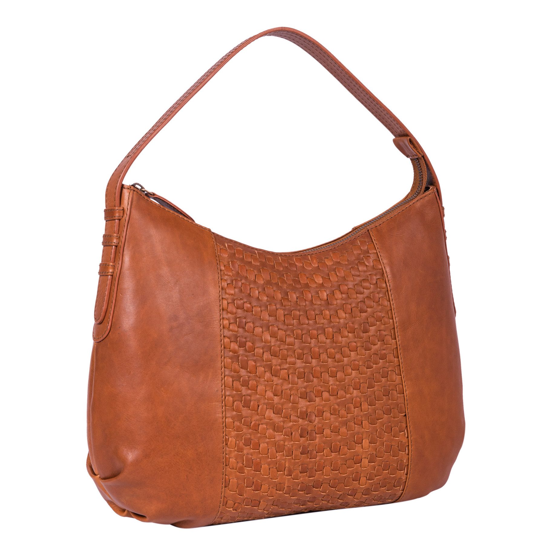 Henkeltasche Damen Echt Leder Schultertasche Kleine Vintage Hobo Bag Beutel