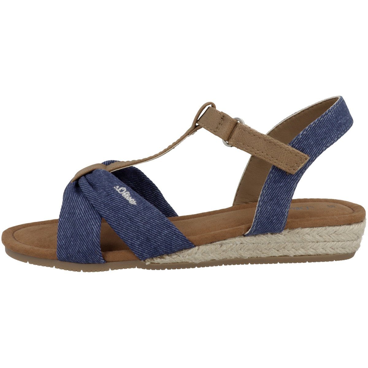 s.Oliver 5-48211-20 Mädchen Sandale Sandaletten, Sommerschuhe, Badeschuhe, Riemchen, Schlappen