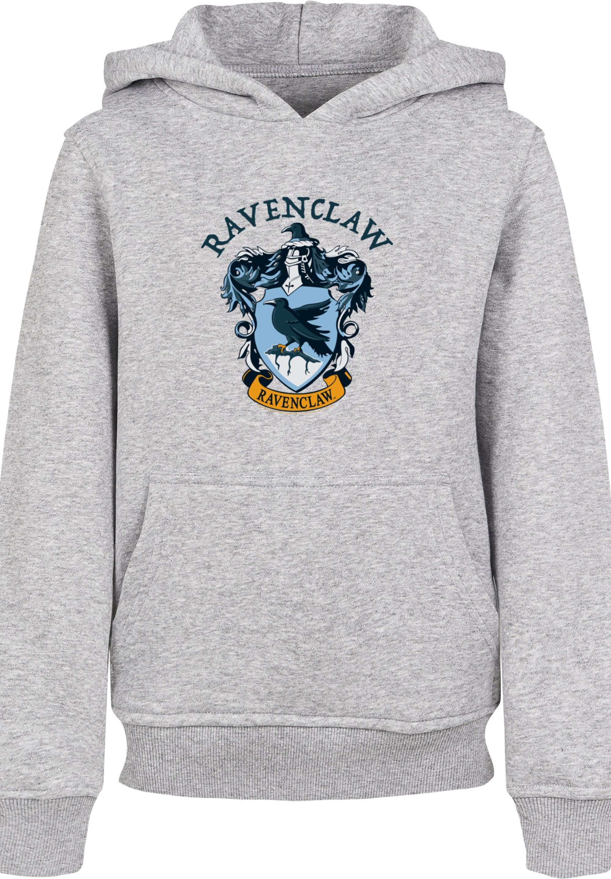 F4NT4STIC Hoodie Kinder Harry Potter Ravenclaw Crest with Basic Kids Hoody (1-tlg) heathergrey