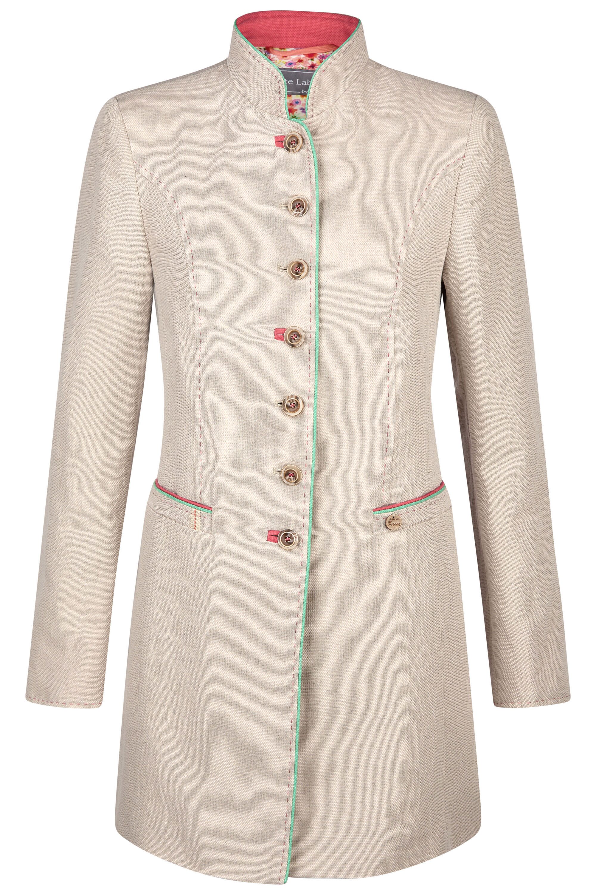White Label Longblazer aus Leinen Mix günstig online kaufen