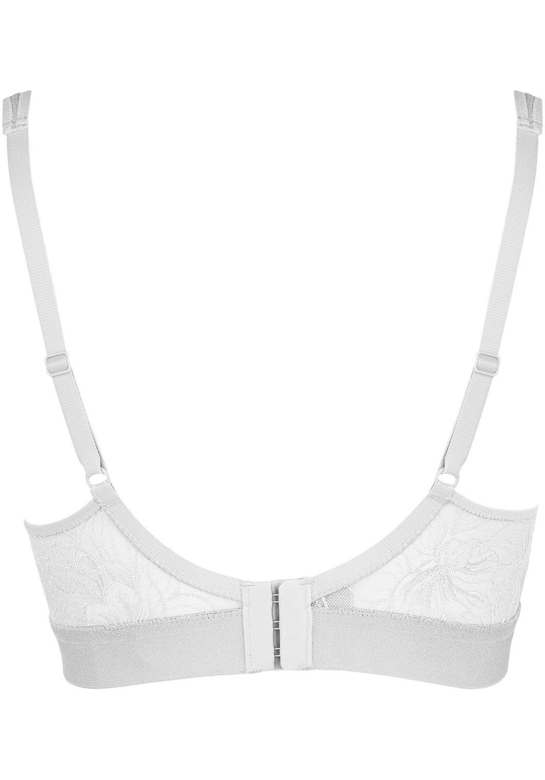 Nina Von C. Bügelloser BH "Cotton Shape" ohne Bügel, verstellbar, nahtlose Cups, elastisch, bequem, Baumwollmix