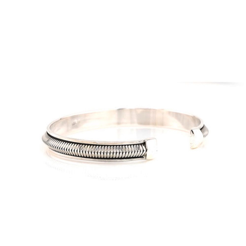 Cavill Silberarmband Cavill 925 Sterlingsilber Armreif offen, flexibler Silberschmuck Damen (1-tlg)