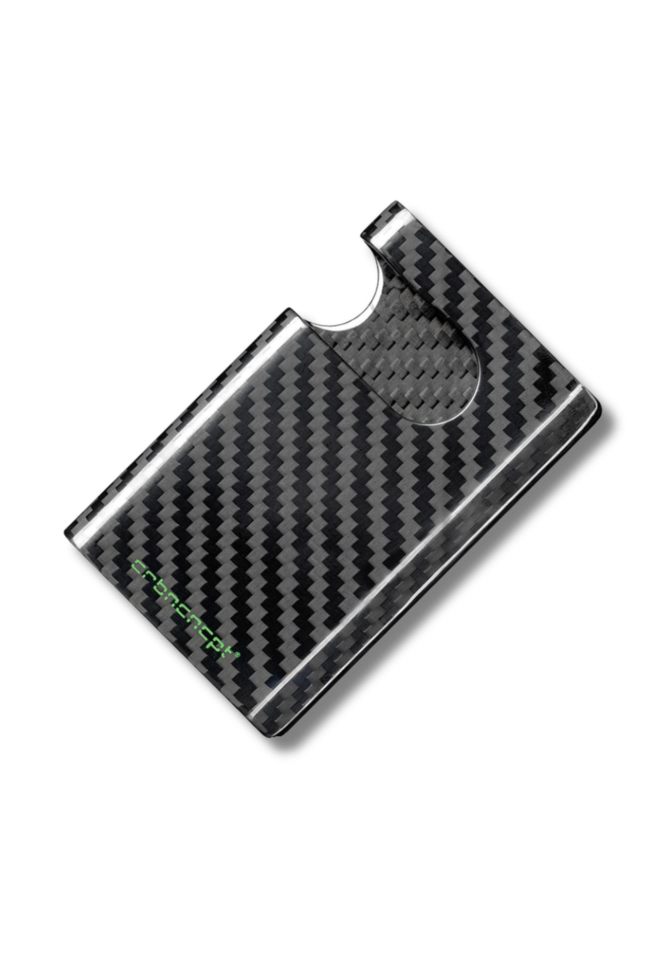 CRBNCNCPT Geldbörse Carbon Fiber Kartenetui - Kreditkartenetui, Schwarz Herren