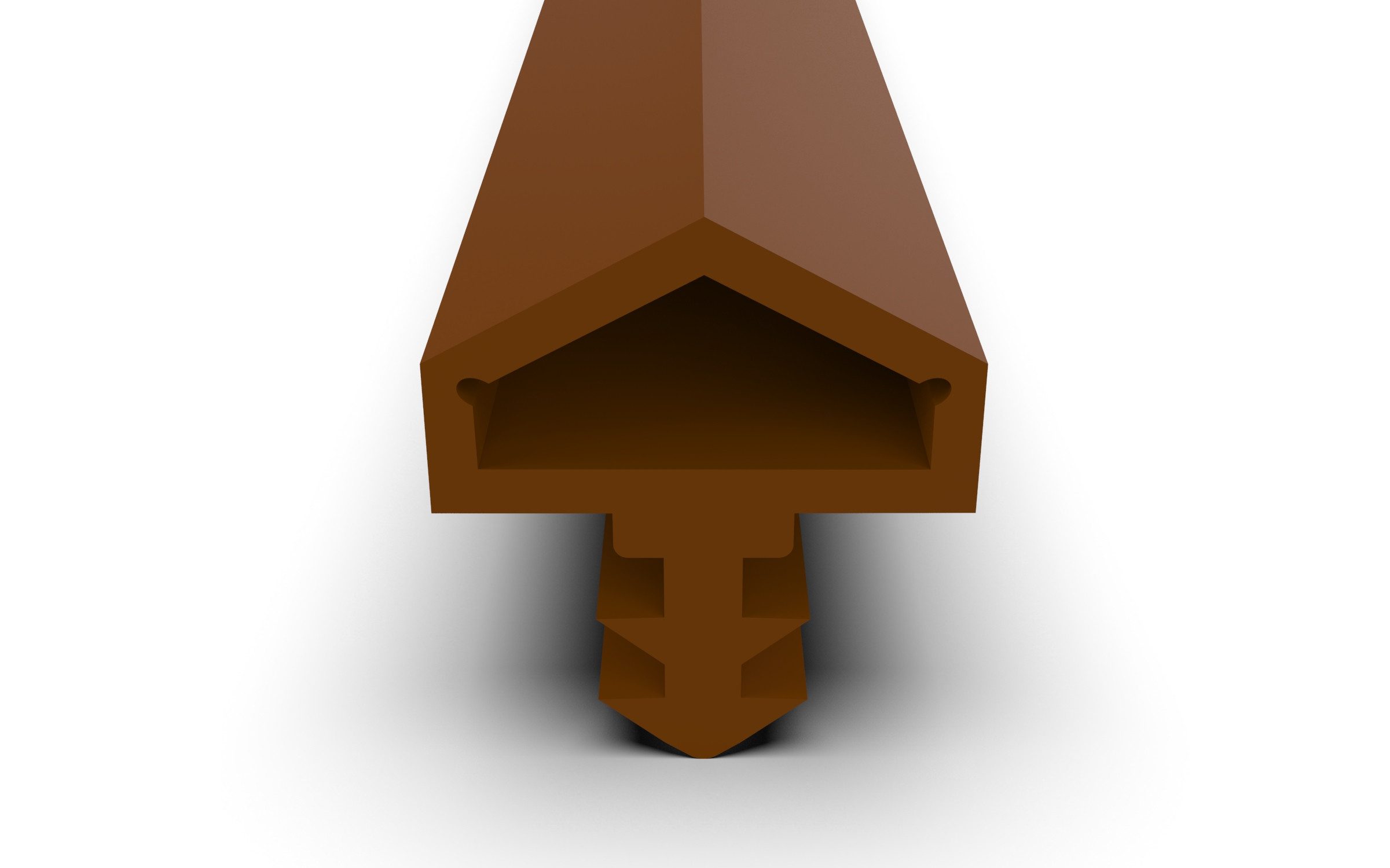 Dikara Profildichtungsband Türdichtung mit Antidehnungsfaden 4mm Nutbreite 7mm Nuttiefe 2mm Falz, Antidehnungsfaden, 2-Komponenten Dichtung