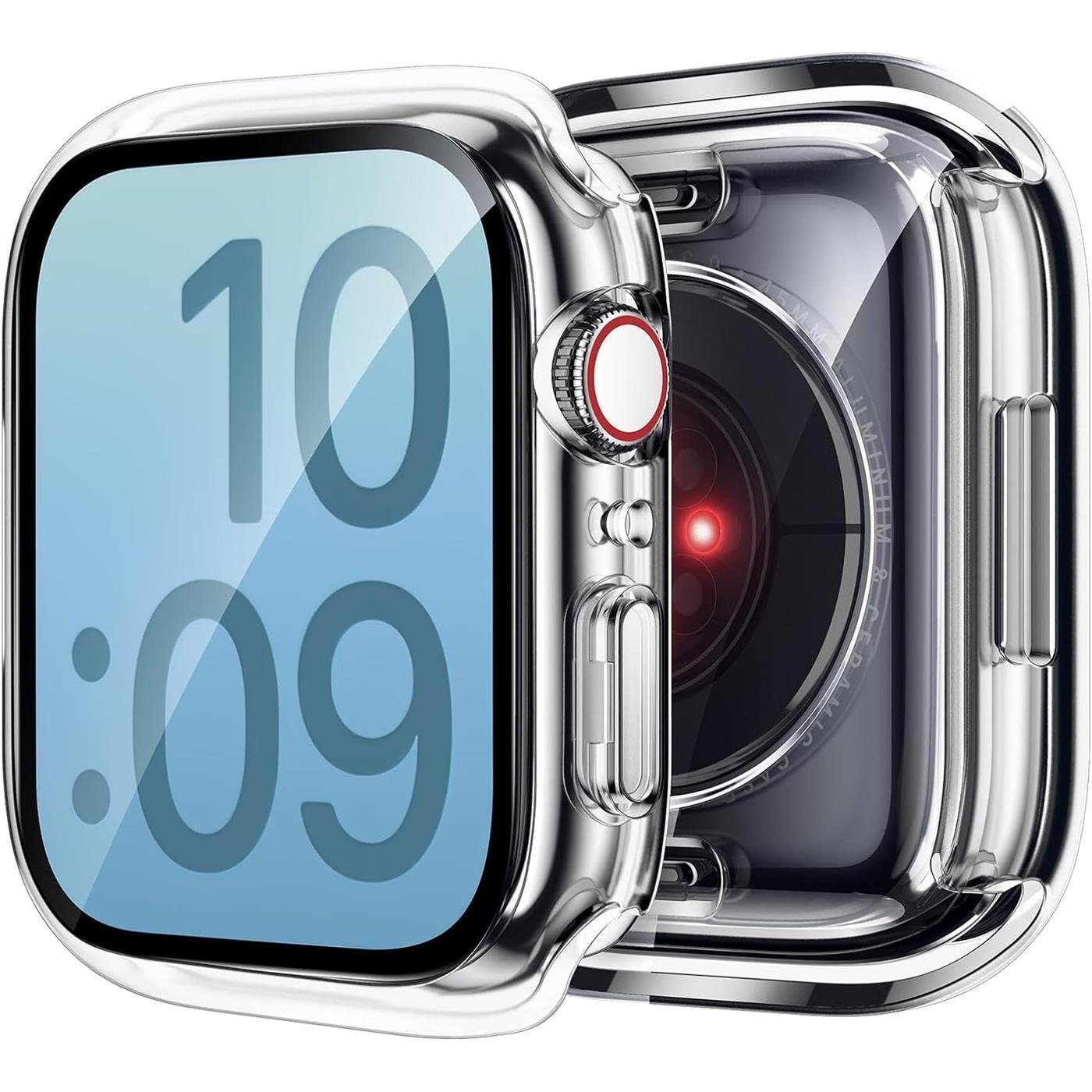 CoolGadget Smartwatch-Hülle Silikon Case Hülle für Apple Watch 7 8 9 mit 41mm 4,1 cm, Schutzhülle 41mm für Apple Watch Series 7 8 9