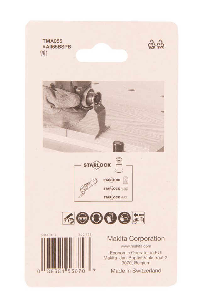 Thumbnail - Makita Werkzeug GmbH Sägeblatt Makita Tauchsägeblatt-Set TMA055 B-64892-5