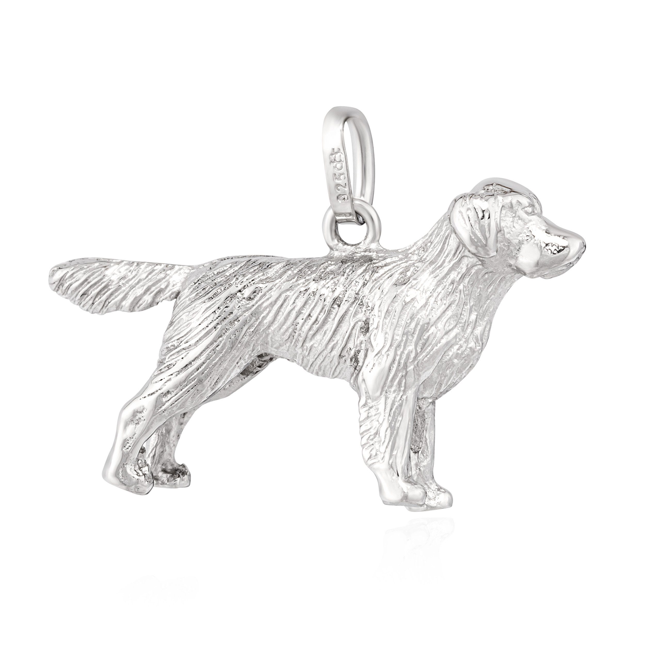 NKlaus Kettenanhänger Kettenanhänger Golden Retriever Schlaufe günstig online kaufen