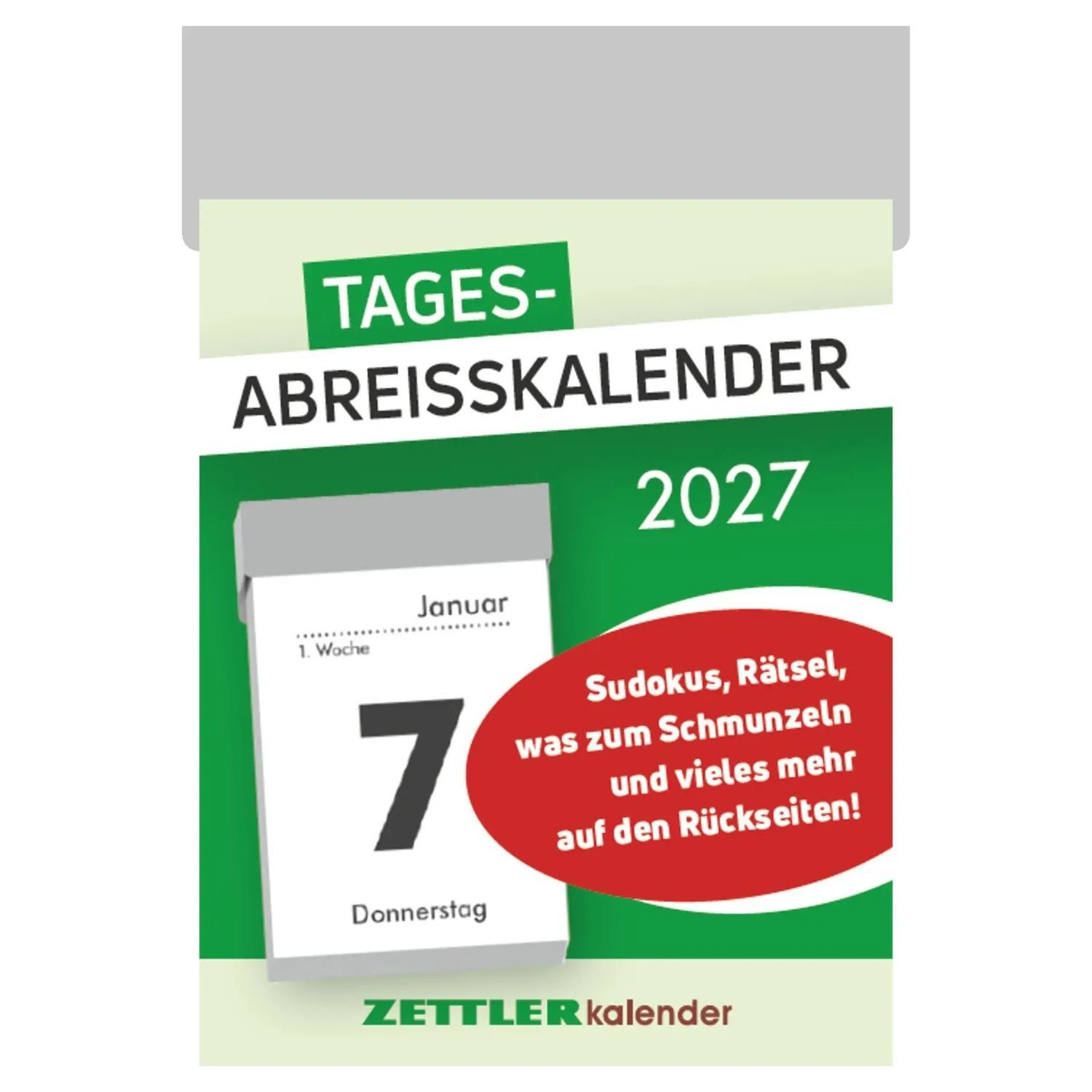 Wandkalender Tagesabreißkalender S 2027