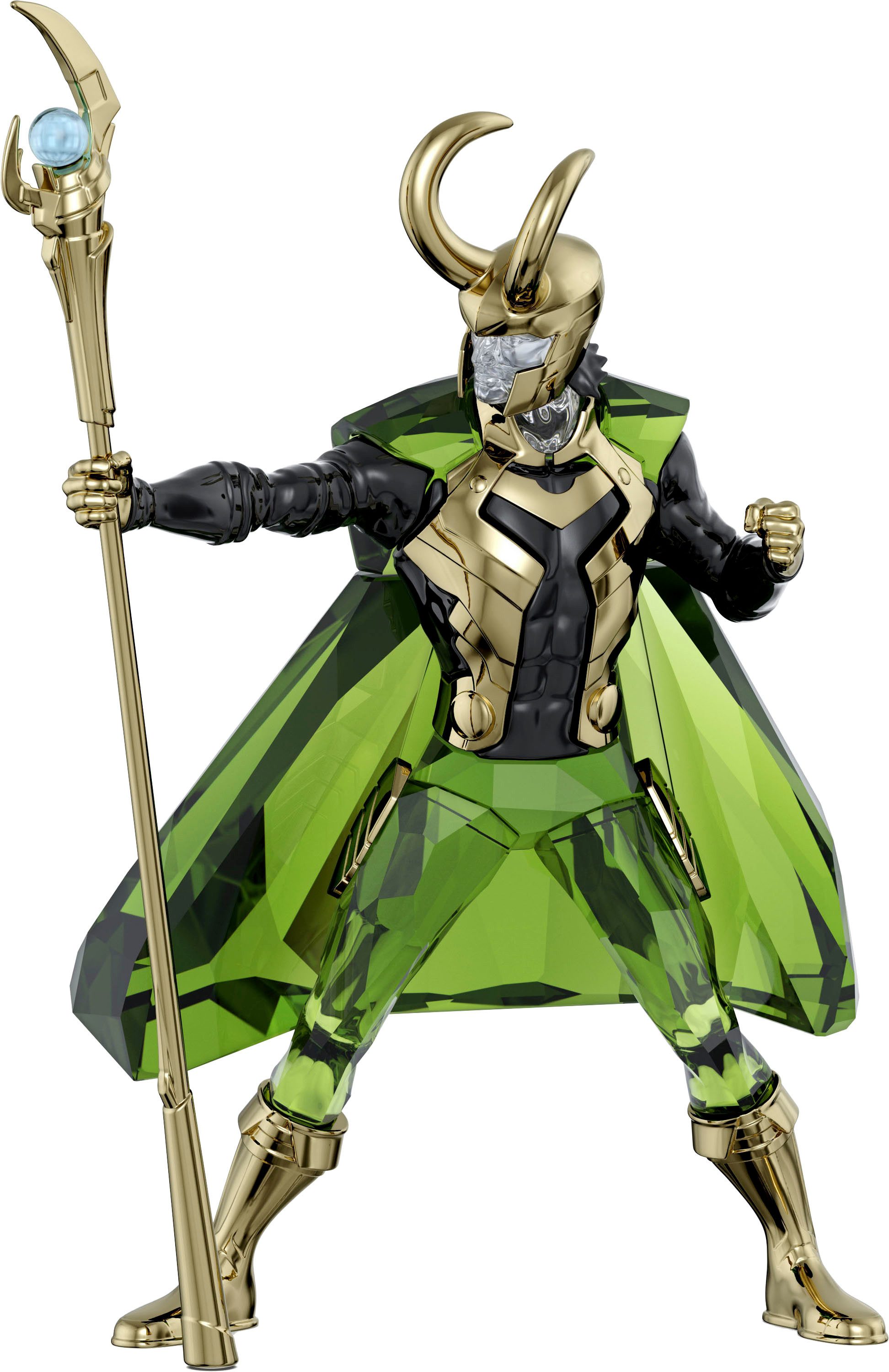 Swarovski Comicfigur Dekofigur Kristallfigur Sammelfigur Marvel Loki (1 St), Swarovski® Kristall