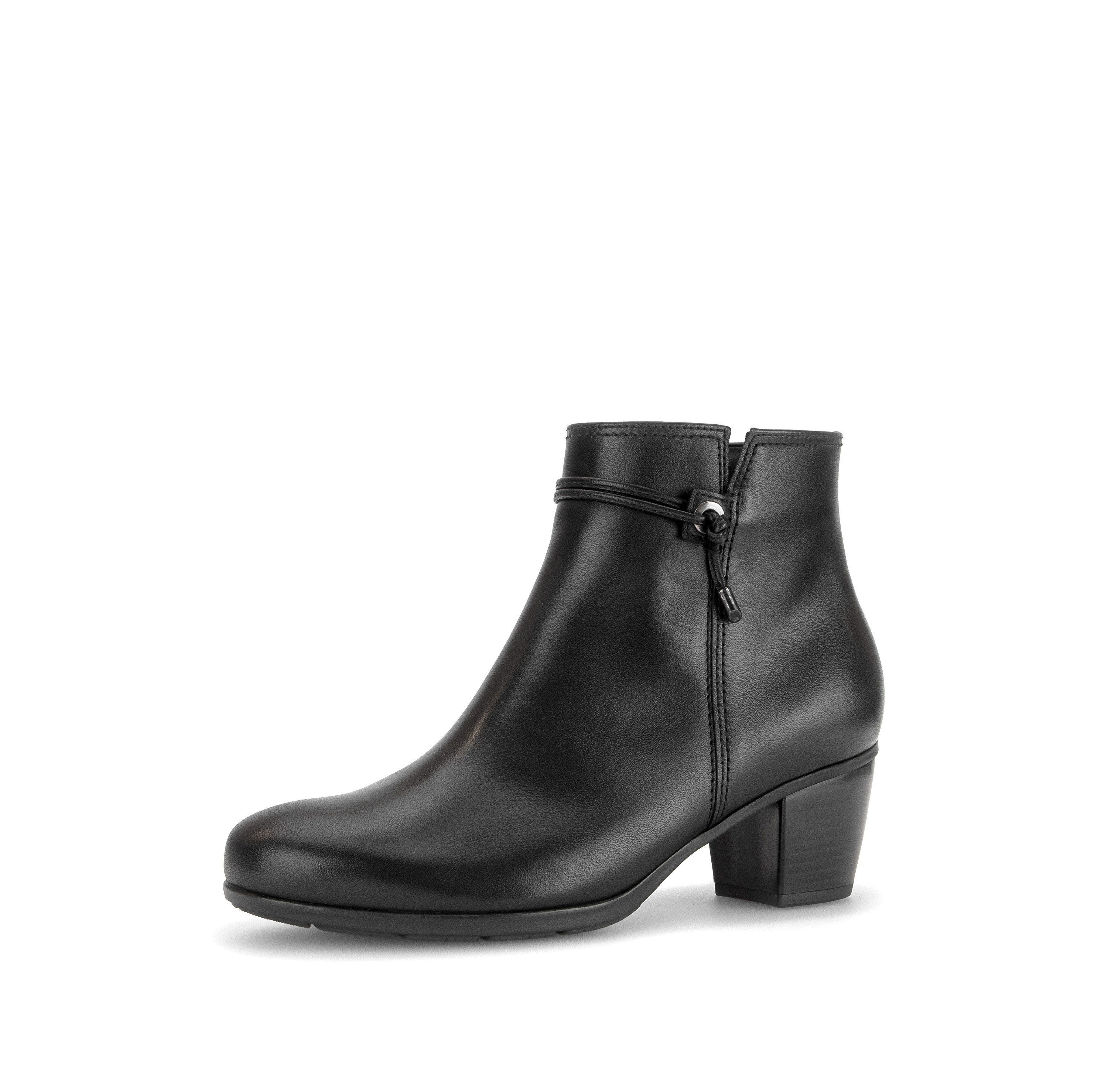 Gabor Stiefelette Trichterabsatz, Ankleboots mit modischem Zierriemchen