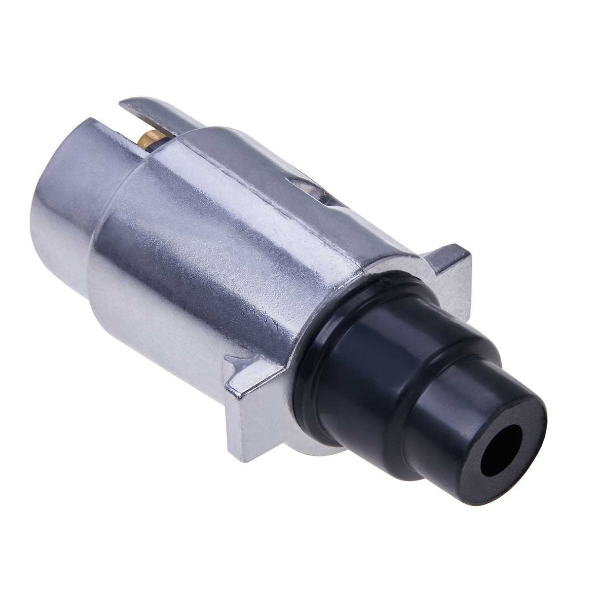 Filmer Anhängeradapter 12V 7pol. Kurzadapter Adapterstück Metall Anhänger-Adapter, mit Messingkontakten