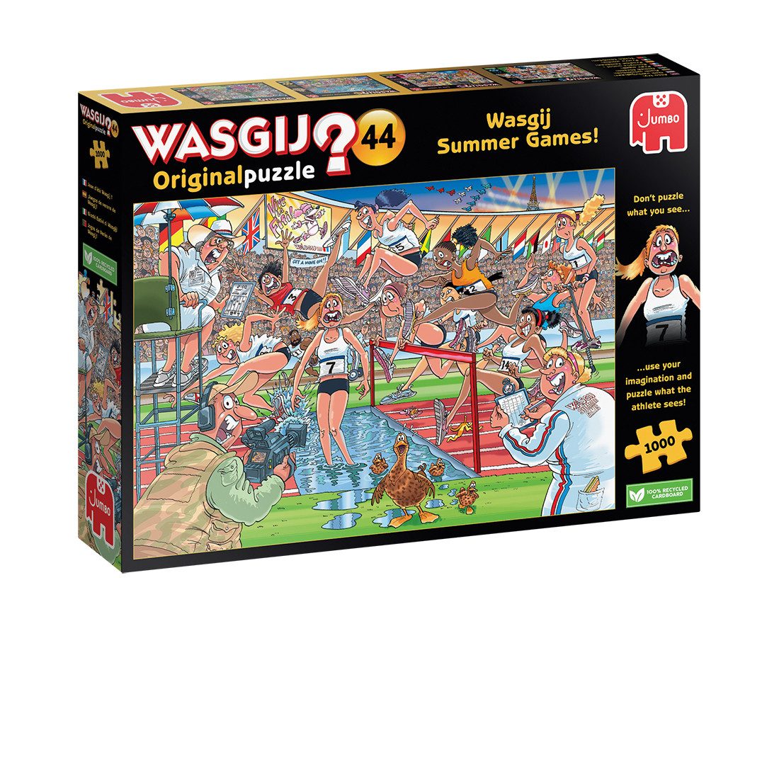 Jumbo Spiele Puzzle Wasgij Original 44 Summer Games! 1000 Teile Puzzle, 1000 Puzzleteile