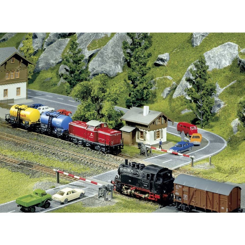 Modelleisenbahn-Set Z Bahnübergang