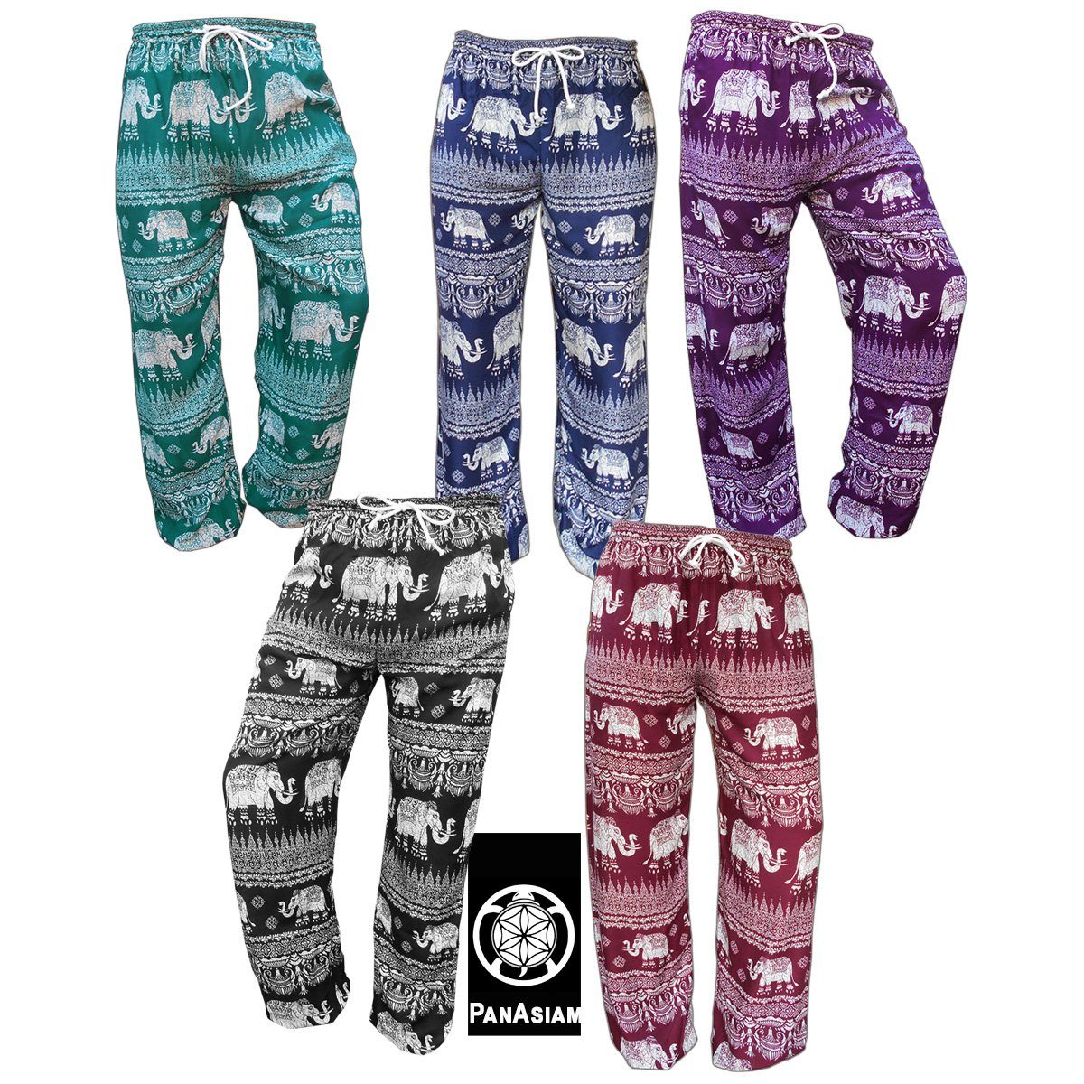 Haremshose Muckhose aus feiner natürlicher Viskose bequeme Haremshose