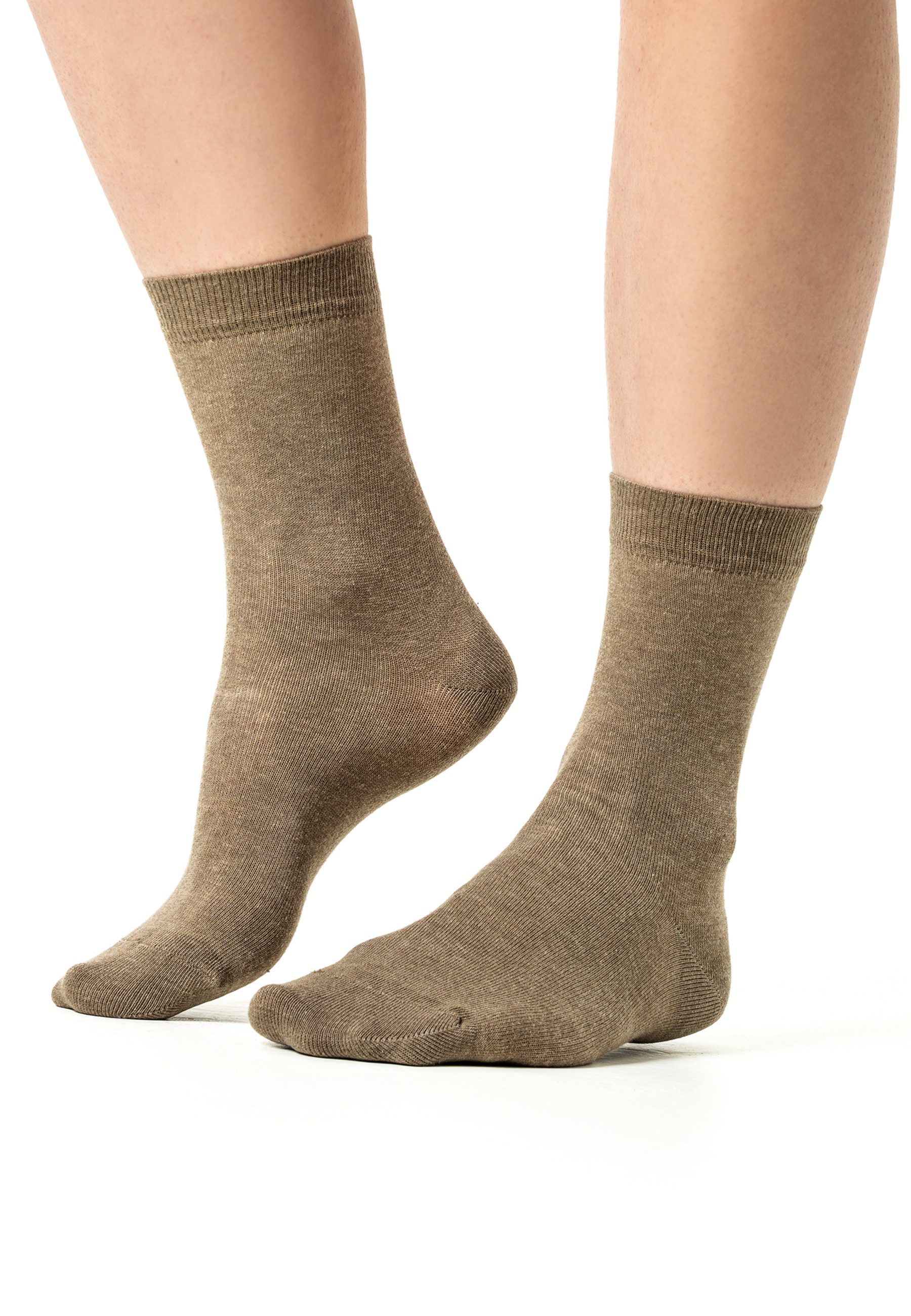 LIVING CRAFTS Socken VALO, 2er Pack GOTS zertifiziert