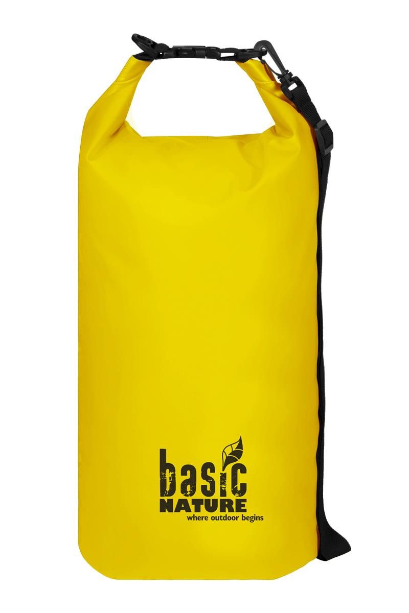 BasicNature Drybag BasicNature Packsack 500D - gelb 10 Liter