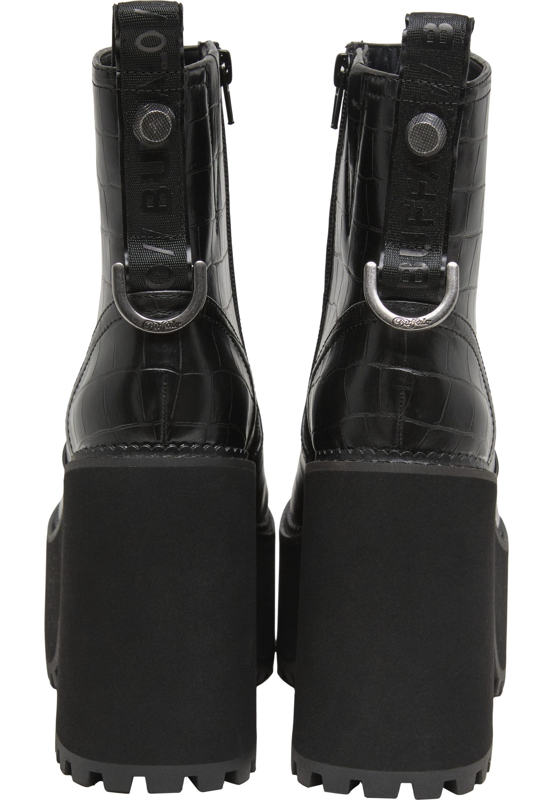 Buffalo Buffalo KILLAH ZIP BOOT MID - VEGAN NAPPA Stiefel