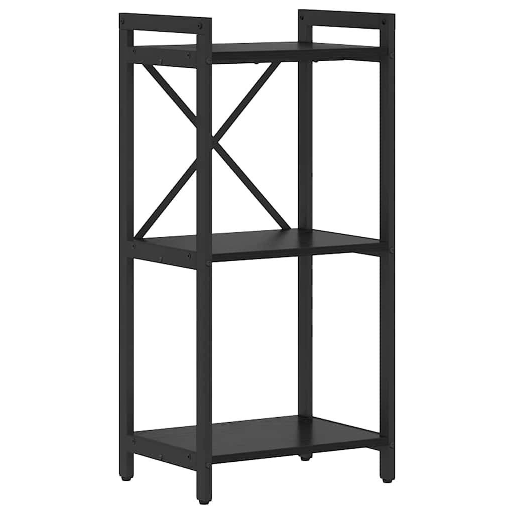 vidaXL Bücherregal Bücherregal Schwarz Eichen-Optik 40 günstig online kaufen