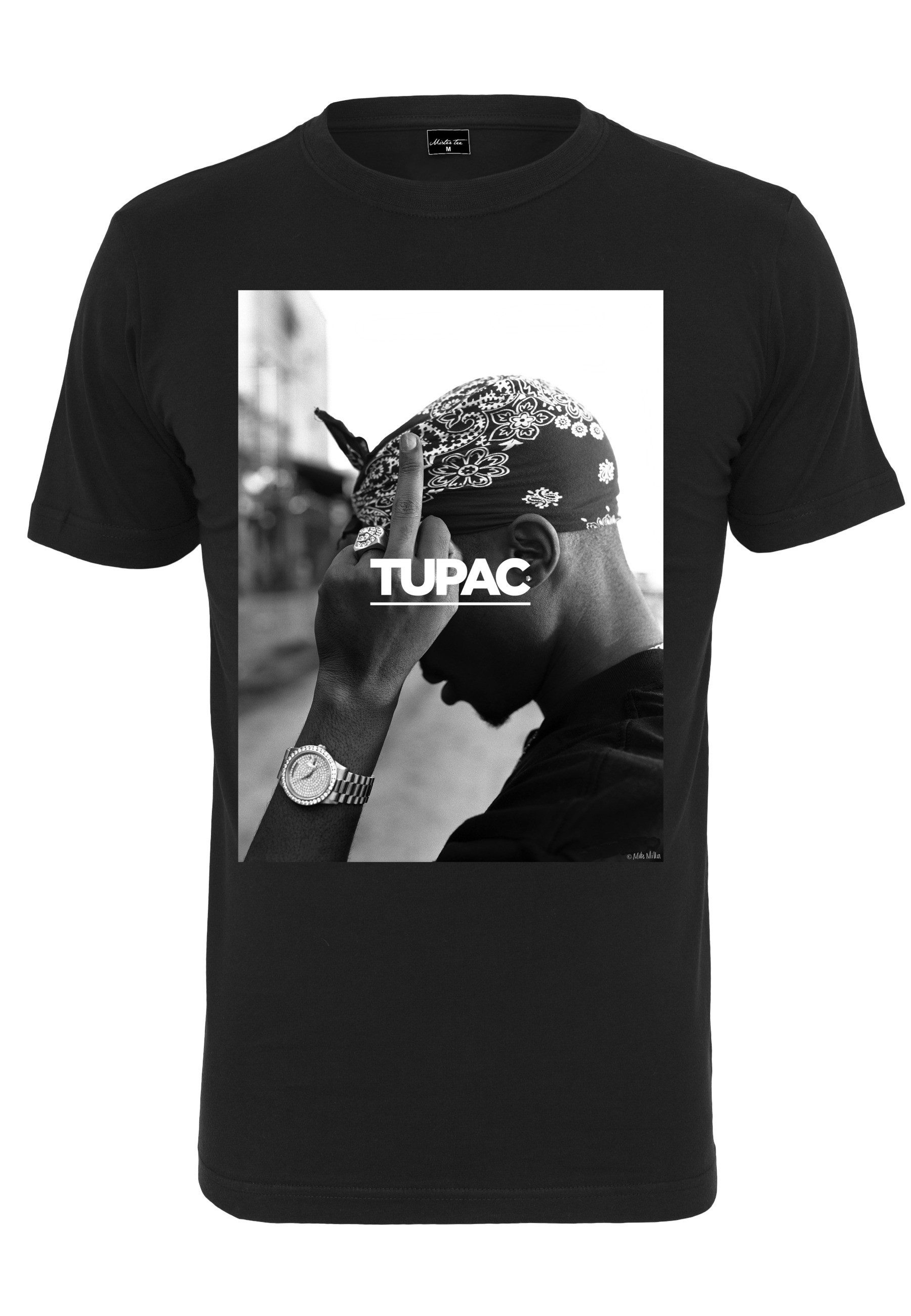 Merchcode Kurzarmshirt Merchcode Herren 2Pac F*ck The World Tee (1-tlg) günstig online kaufen