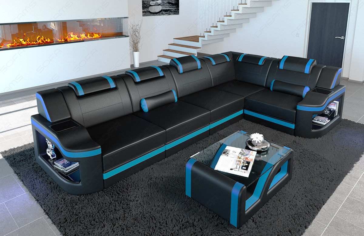 Sofa Dreams Ecksofa Ledersofa Padua L günstig online kaufen