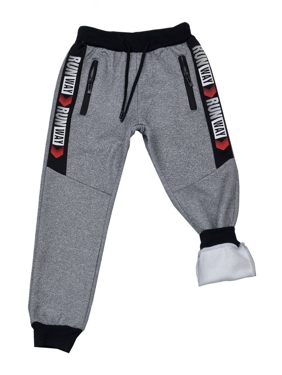 Hessis Jogginghose Gefüttert Freizeithose Sweathose J872 Grau