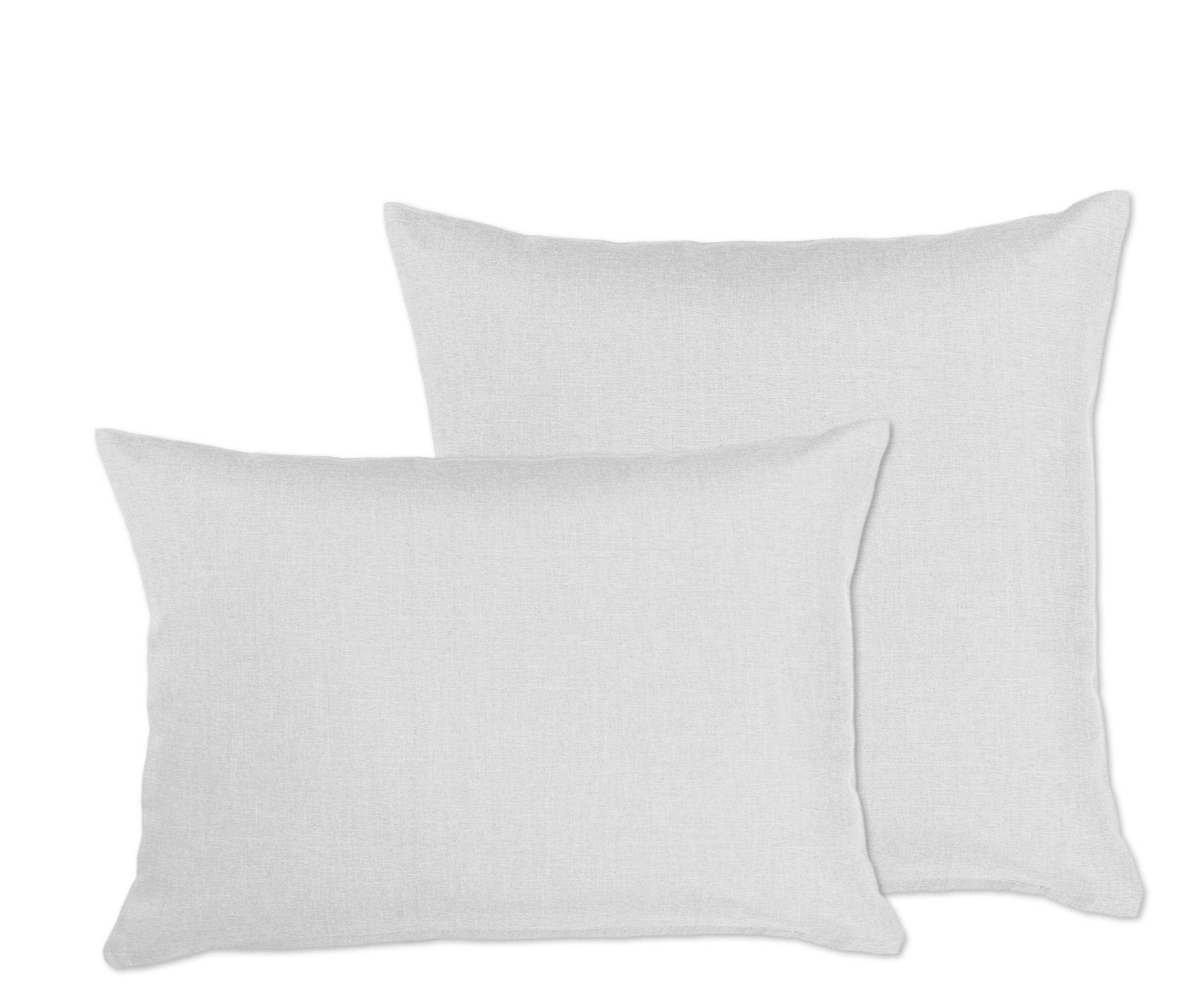 Beautex Kissenhüllen, Leinen Optik, Kissenbezug Sofakissen mit Reißverschluss, (2 Stück), 4 Größen, eingenähter Reißverschluss, viele Farben