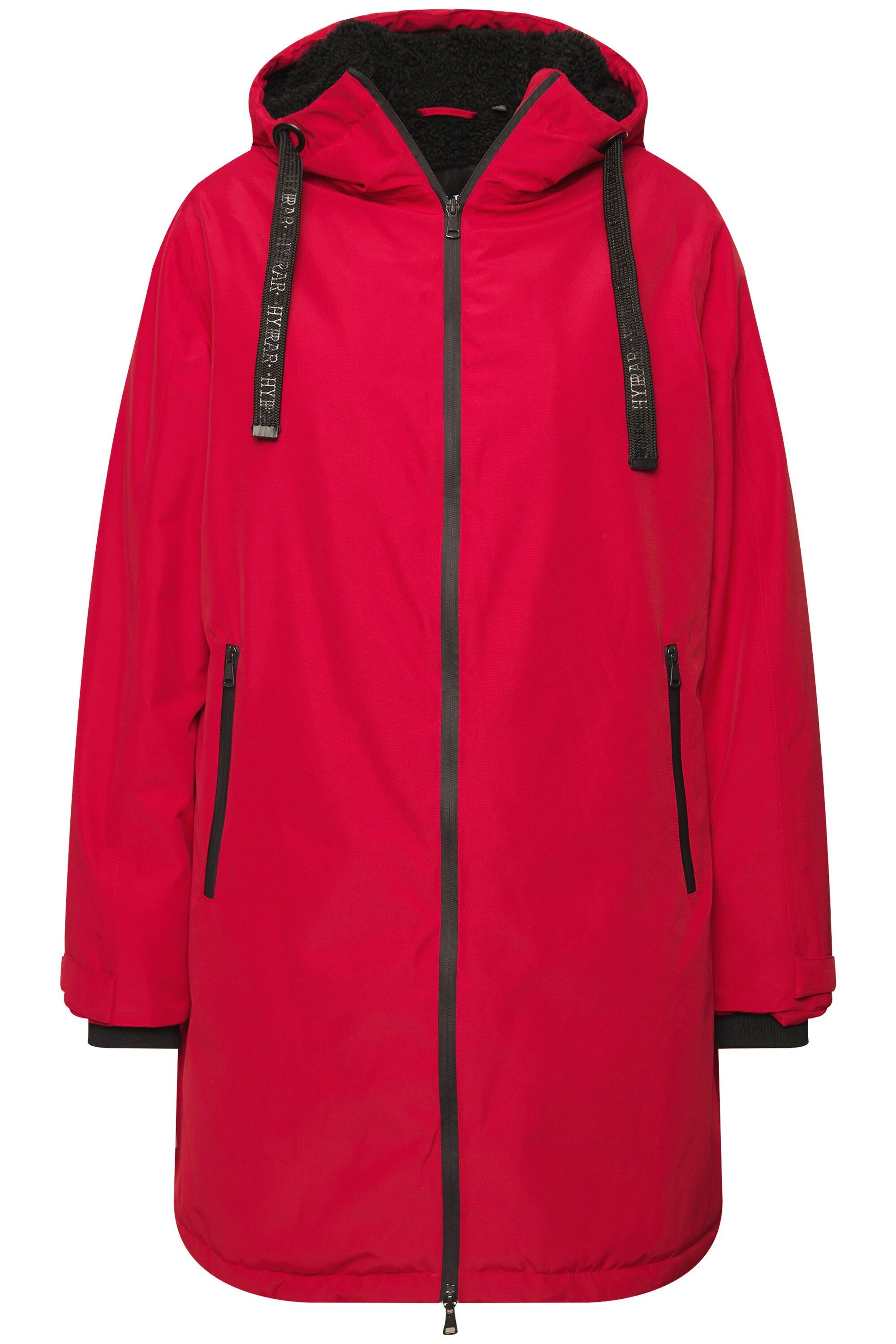 Ulla Popken Wintermantel HYPRAR Funktionsmantel wasserdicht Teddy-Kapuze günstig online kaufen