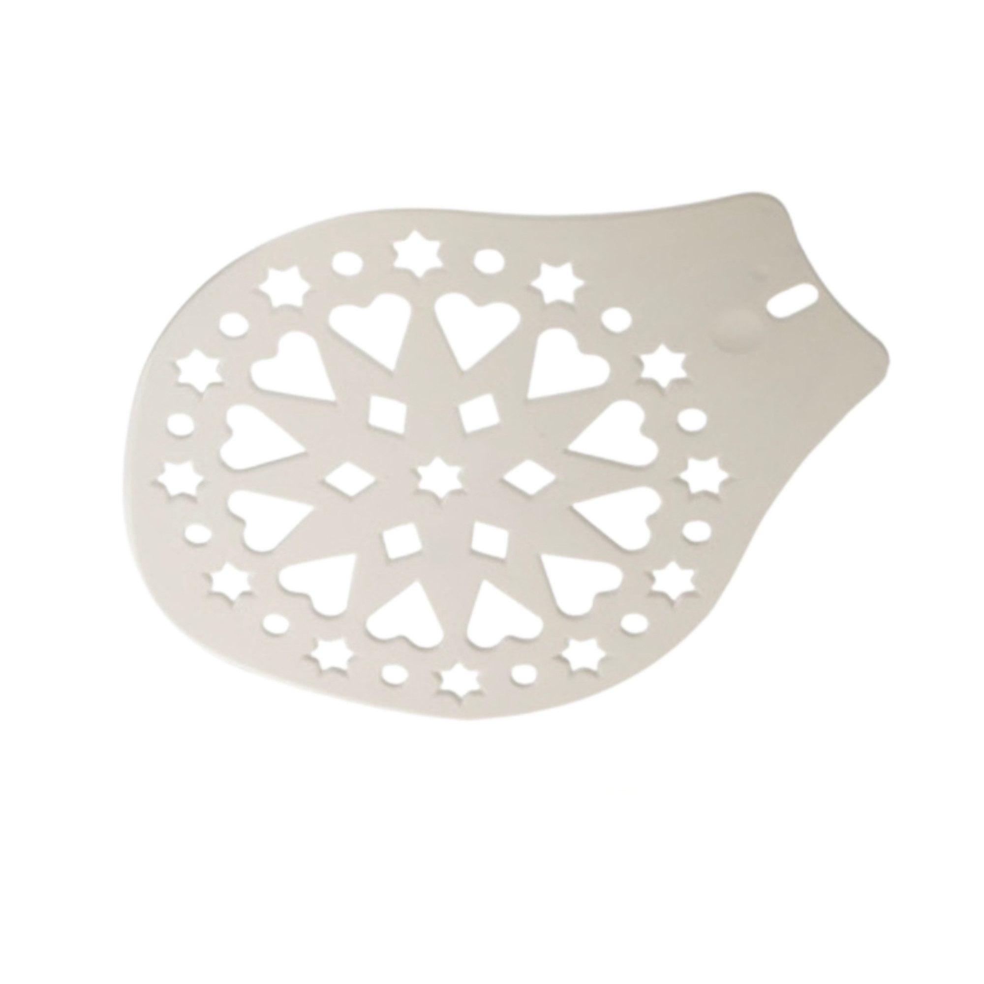 Thiru Tortenheber - Kuchenheber - mit abgeschrägtem Rand & Verzierschablonen