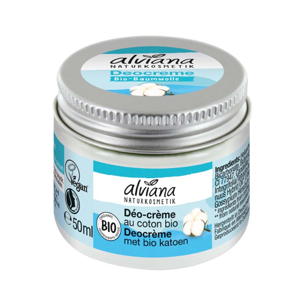 alviana Deo-Stift Deocreme - Baumwolle 50ml