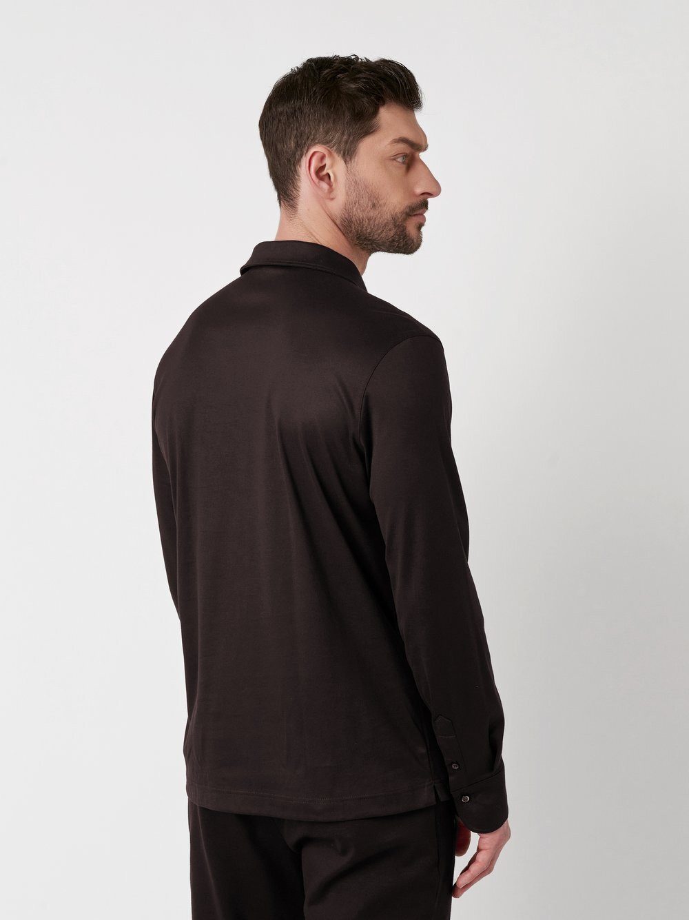DESOTO Poloshirt Luxury Two Ply Polo Revers aus feinster Two Ply Qualität