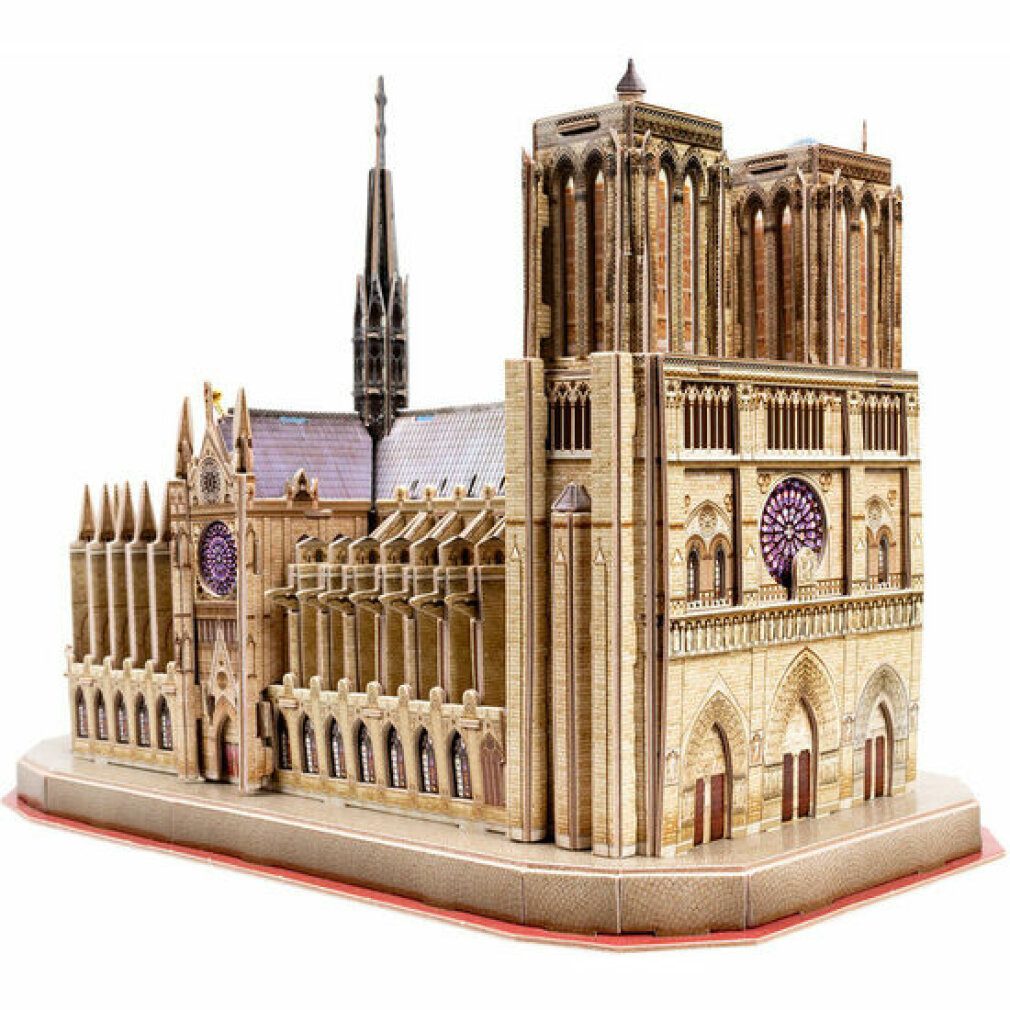 WORLD BRANDS 3D-Puzzle 3d Puzzle Notre Dame De Paris, Puzzleteile