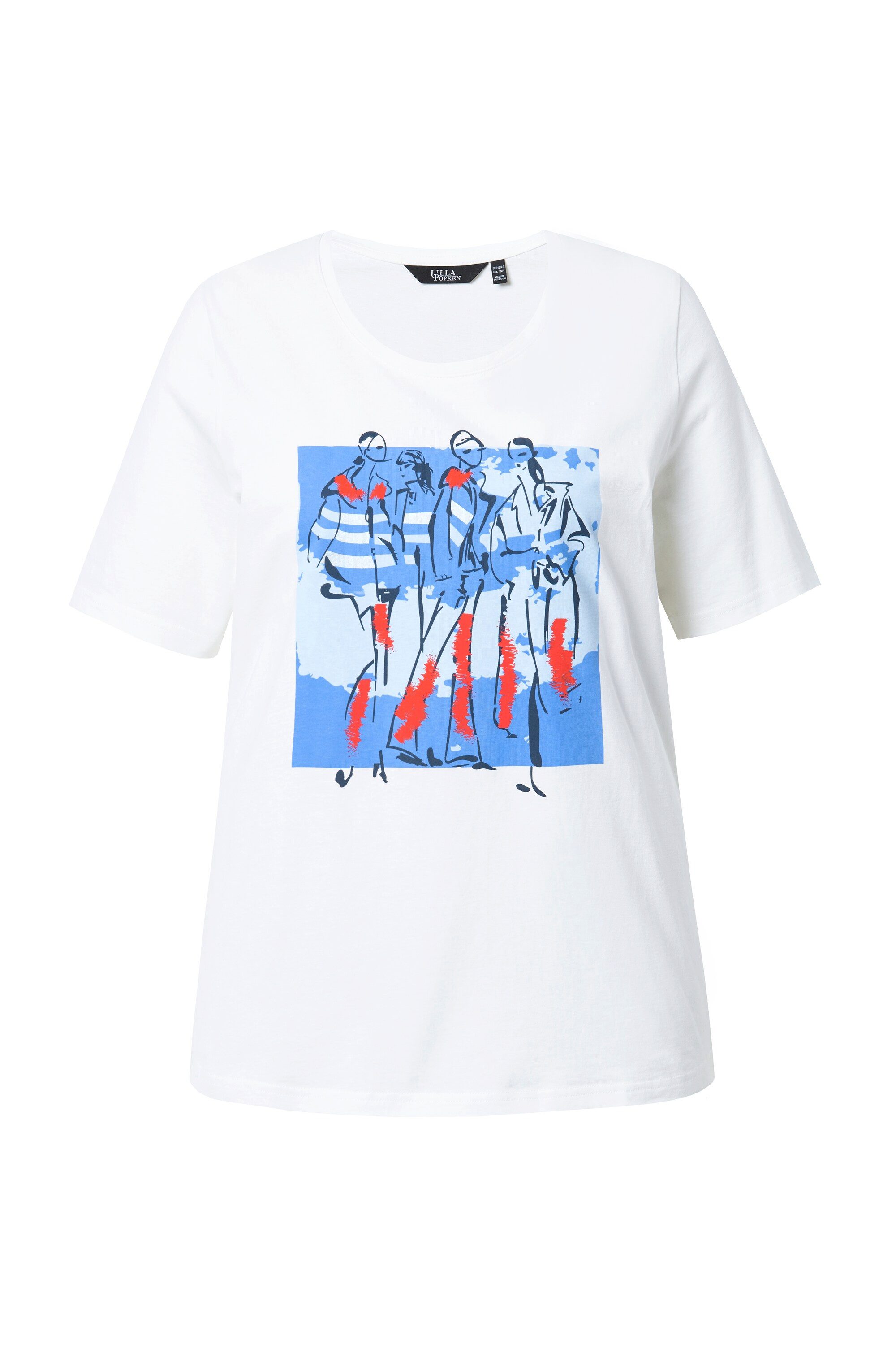 Ulla Popken T-Shirt T-Shirt Model Classic günstig online kaufen