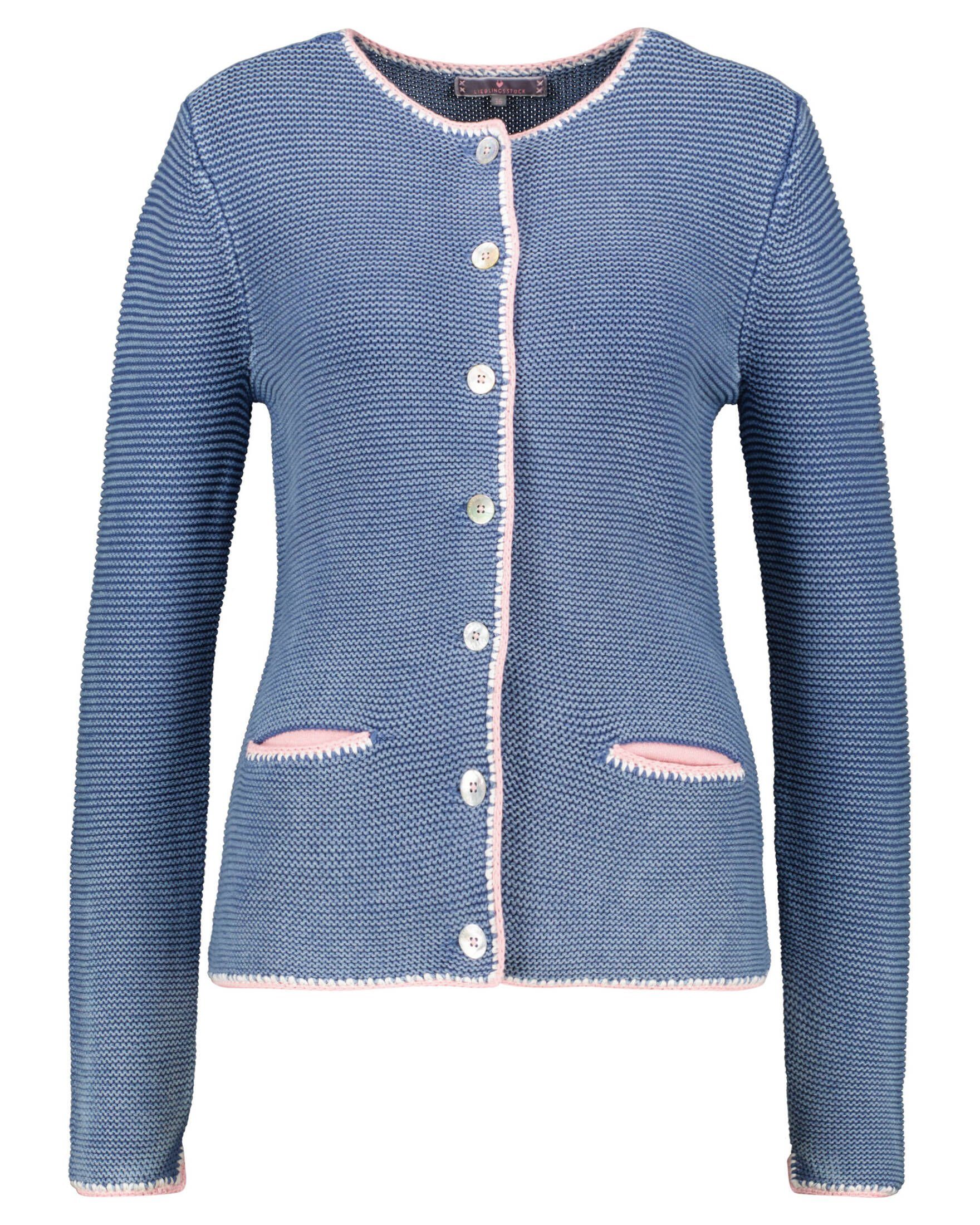 Lieblingsstück Trachtenjanker ZaraL - Beiger Trachtenjacke Für Herren In Größe 42