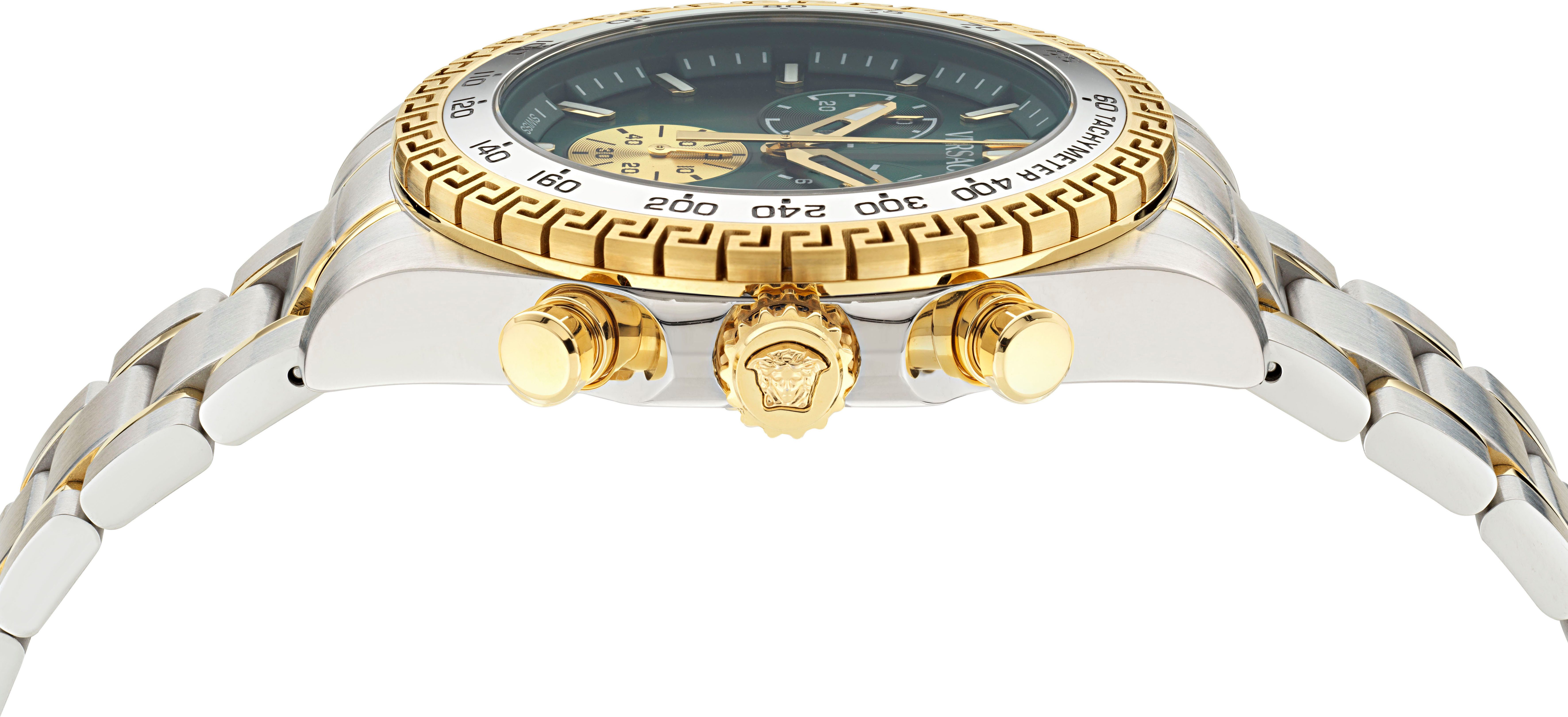 Versace Chronograph VERSACE CHRONO X VE9K00424, Quarzuhr, Armbanduhr, Herre günstig online kaufen