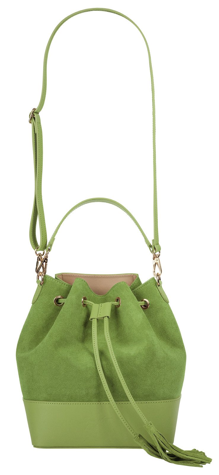 Samantha Look Umhängetasche (1-tlg), echt Leder, Made in Italy