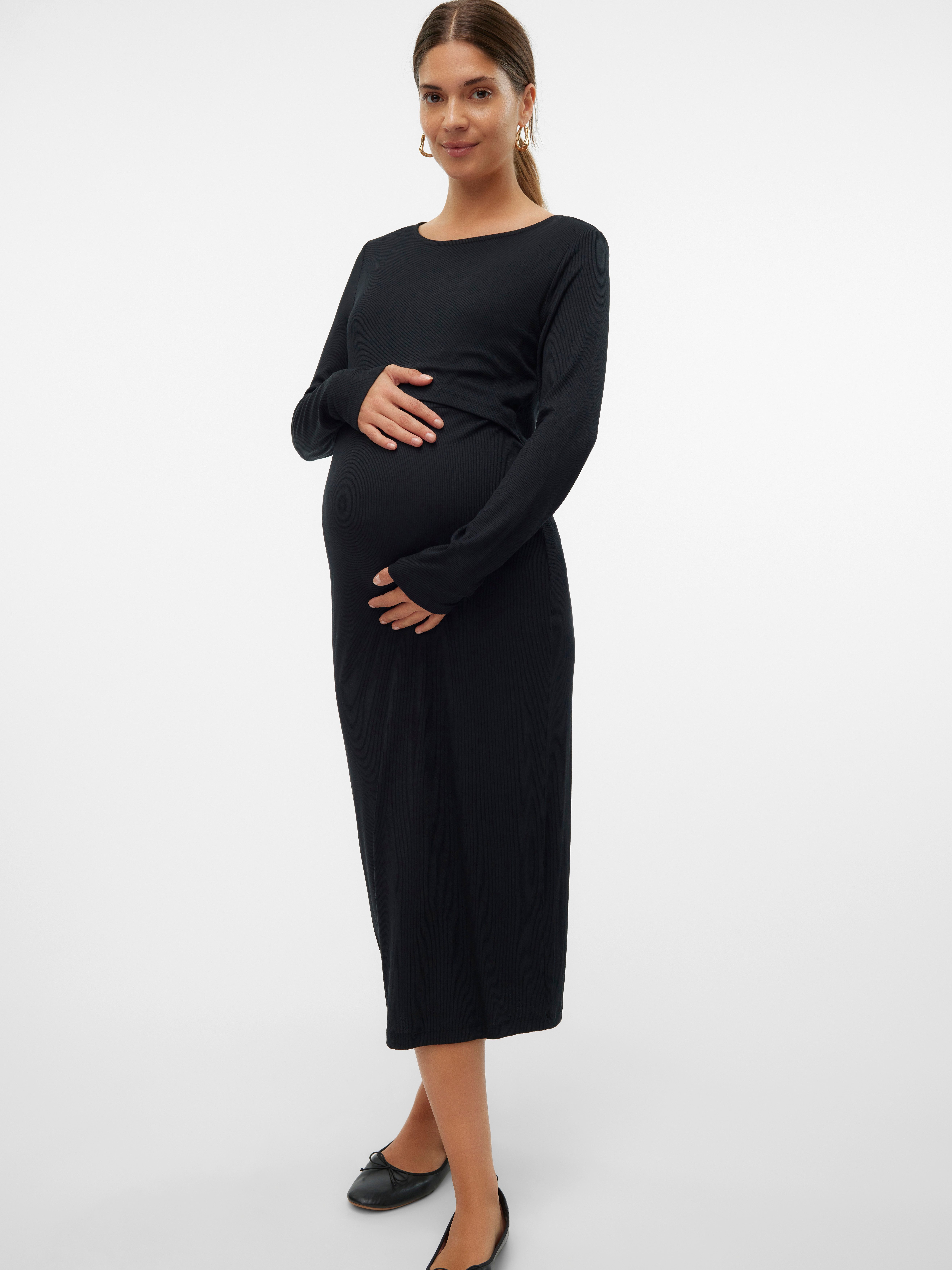 Mamalicious Umstandskleid Midi Dress