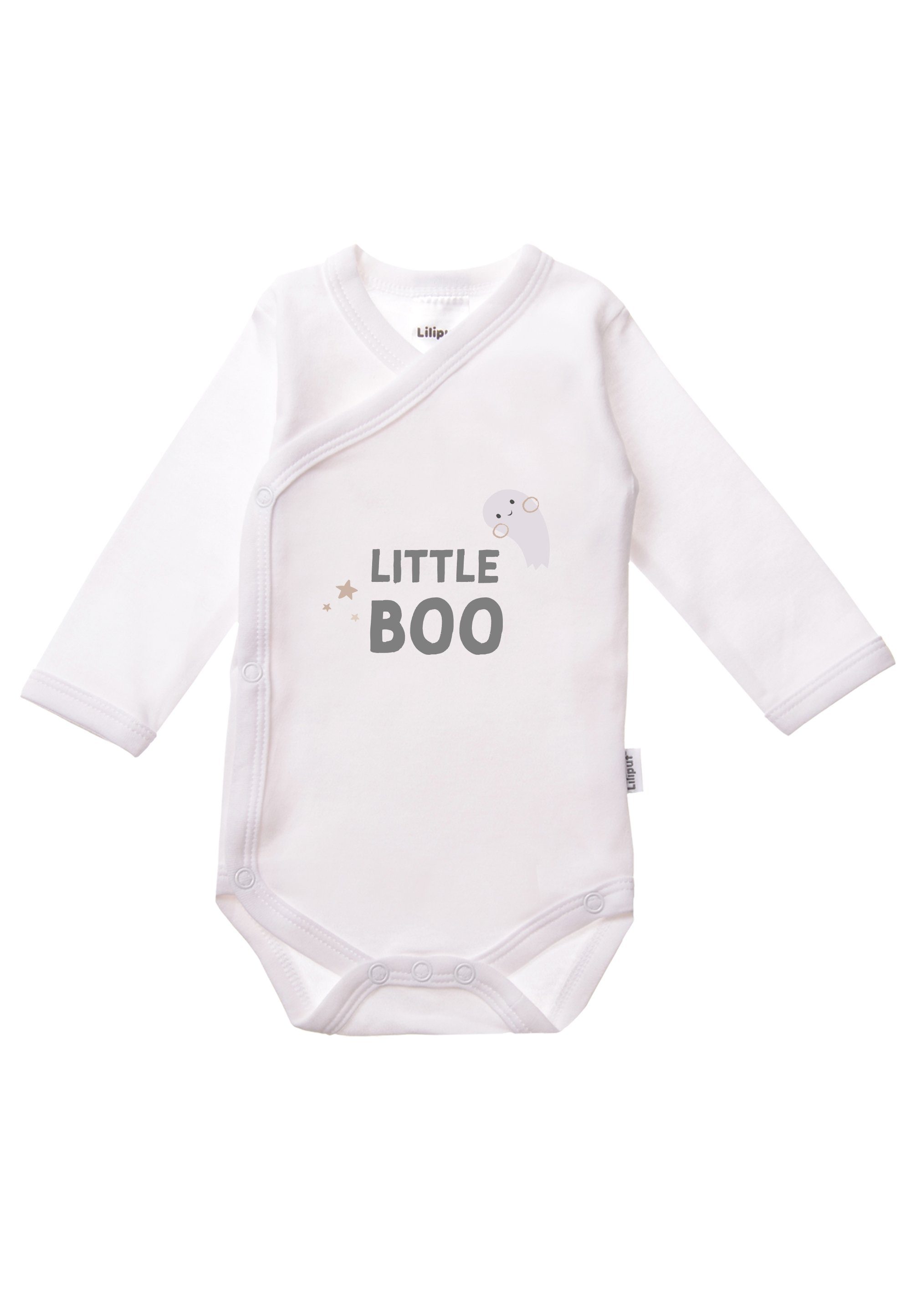 mit Wickelbody Zweier-Pack Boo im Druckknöpfen Little Liliput