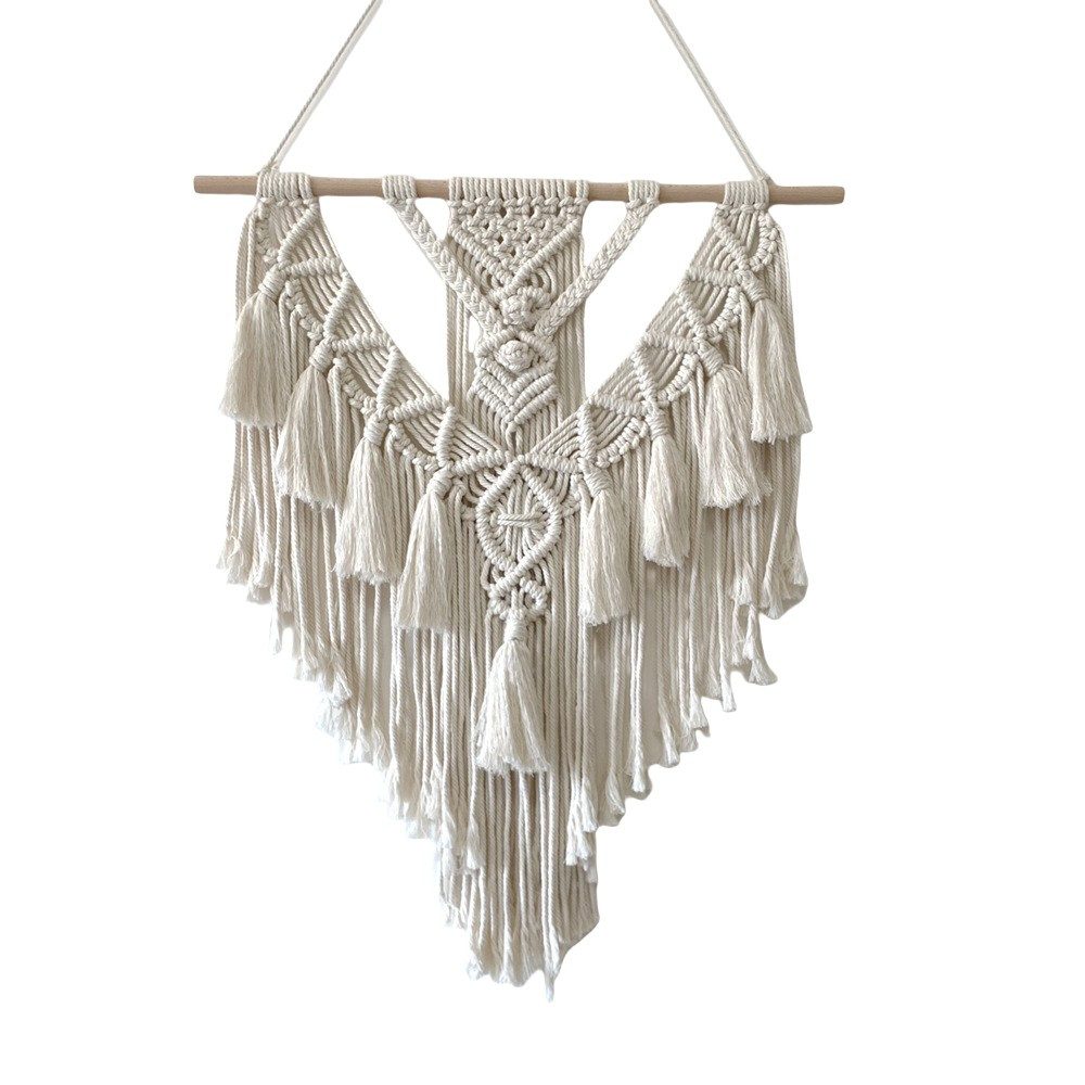 Coonoor Wanddekoobjekt Handgewebt Boho Wanddeko, Makramee Wandbehang, für W günstig online kaufen