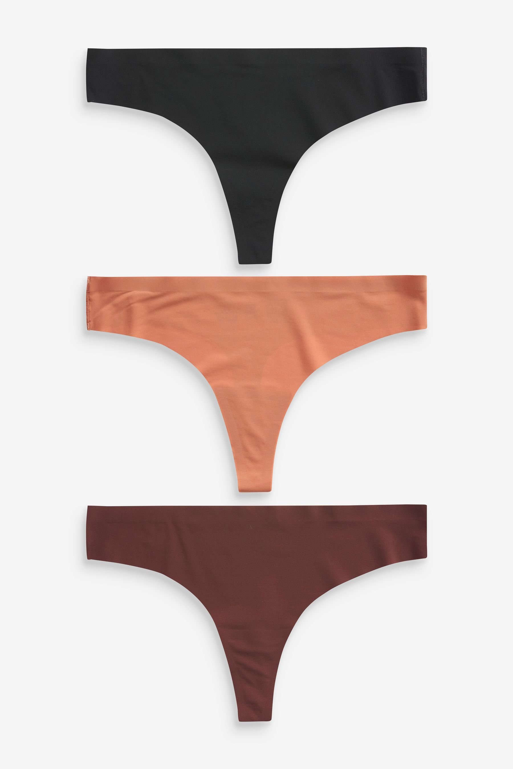String Nahtlose Slips im 3er-Pack