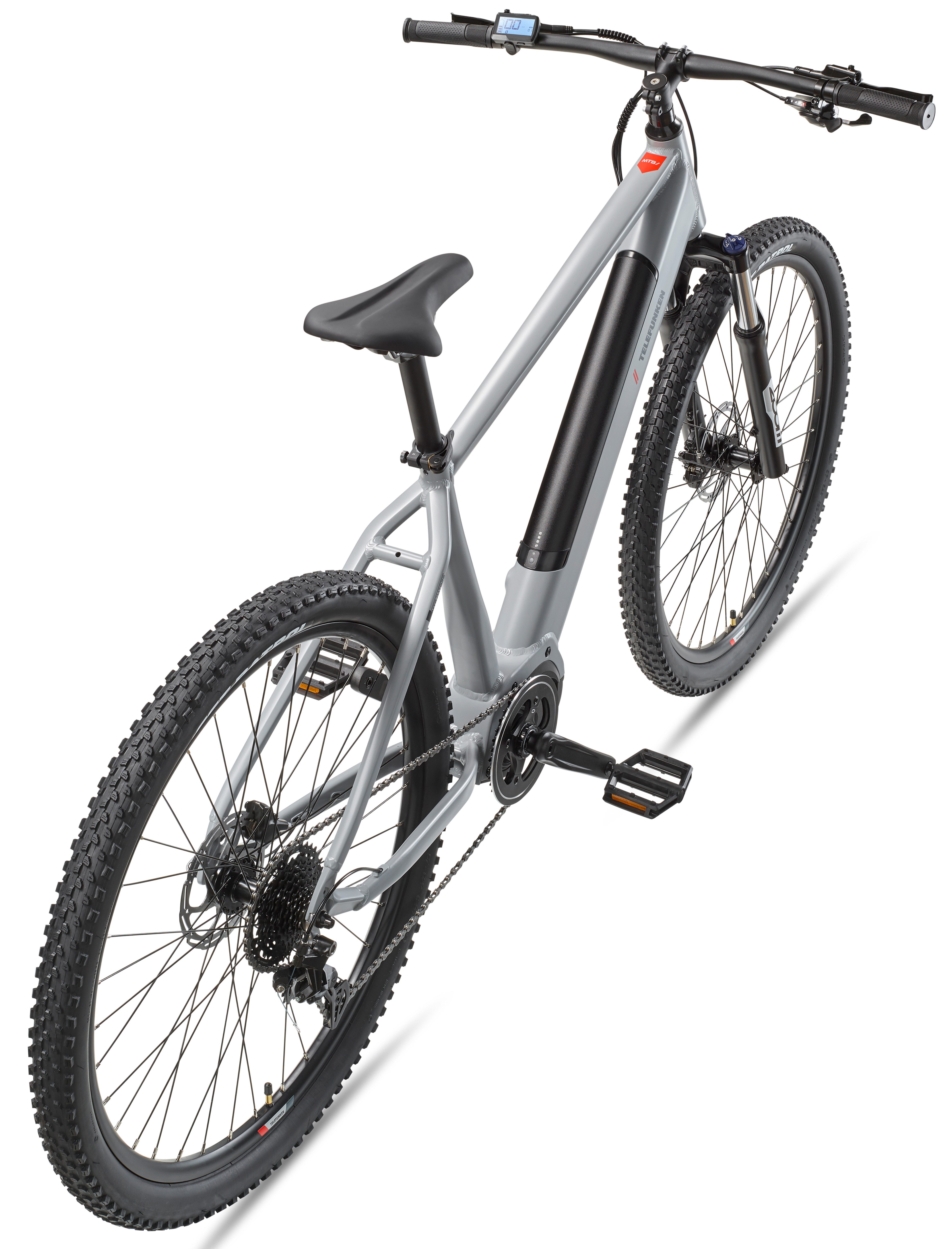 Telefunken E-Bike Mountainbike Aufsteiger MT925, 9 Gang Shimano Cues Schaltwerk, Kettenschaltung, Mittelmotor, 468 Wh, Pedelec, Elektrofahrrad, Damen u. Herren, E-MTB, Mountainbike, 29 Zoll