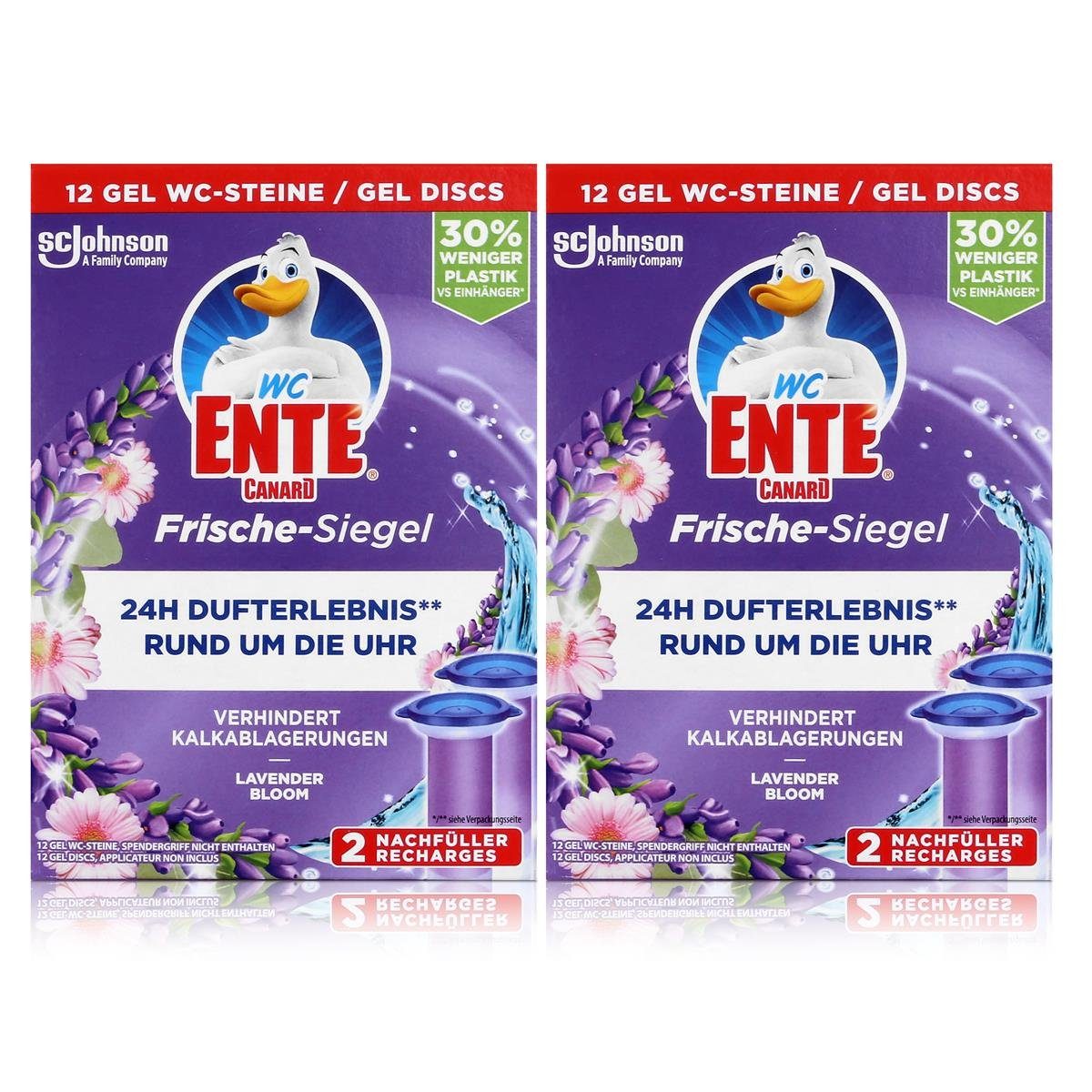 WC Ente WC Ente Frische-Siegel Lavender 2x36ml WC-Frische (2er Pack) WC -Reiniger