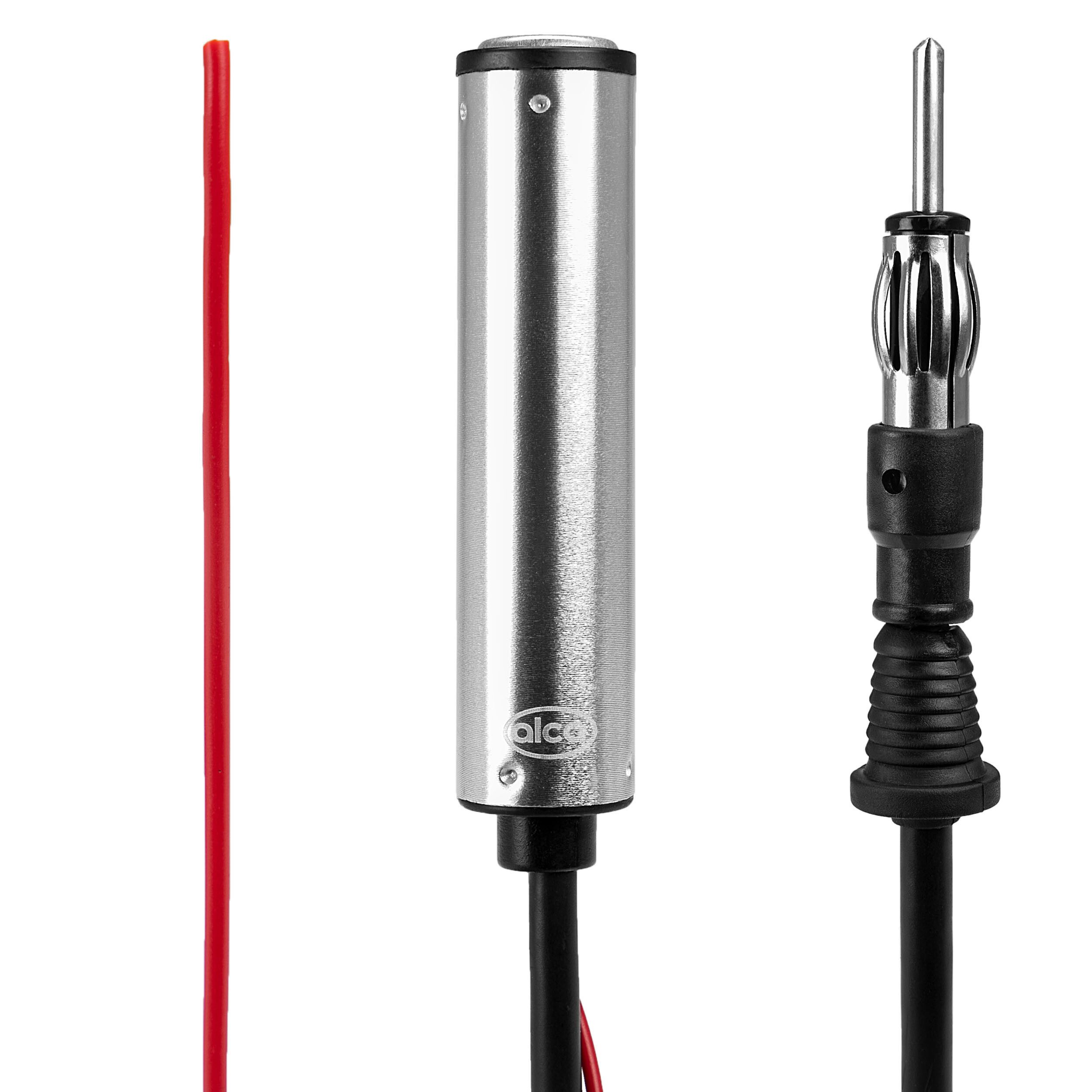 alca Universal Antennen-Verstärker Autoradio Auto Antennenadapter 12V Autoradio-Ersatzantennenstab (AM/FM) – Bild 5 von 5
