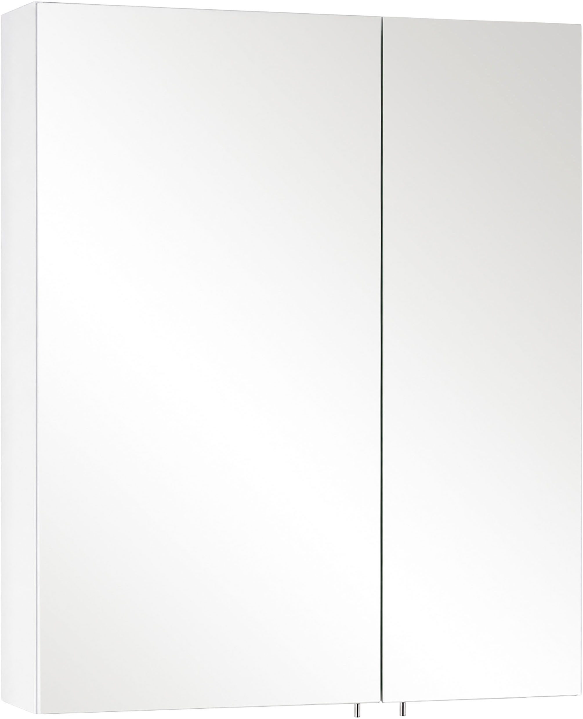 Schildmeyer Spiegelschrank Basic, Spiegelschrank, Made in Germany, B: 60 cm Solide Verarbeitung - Dieses Produkt ist in Deutschland gefertigt