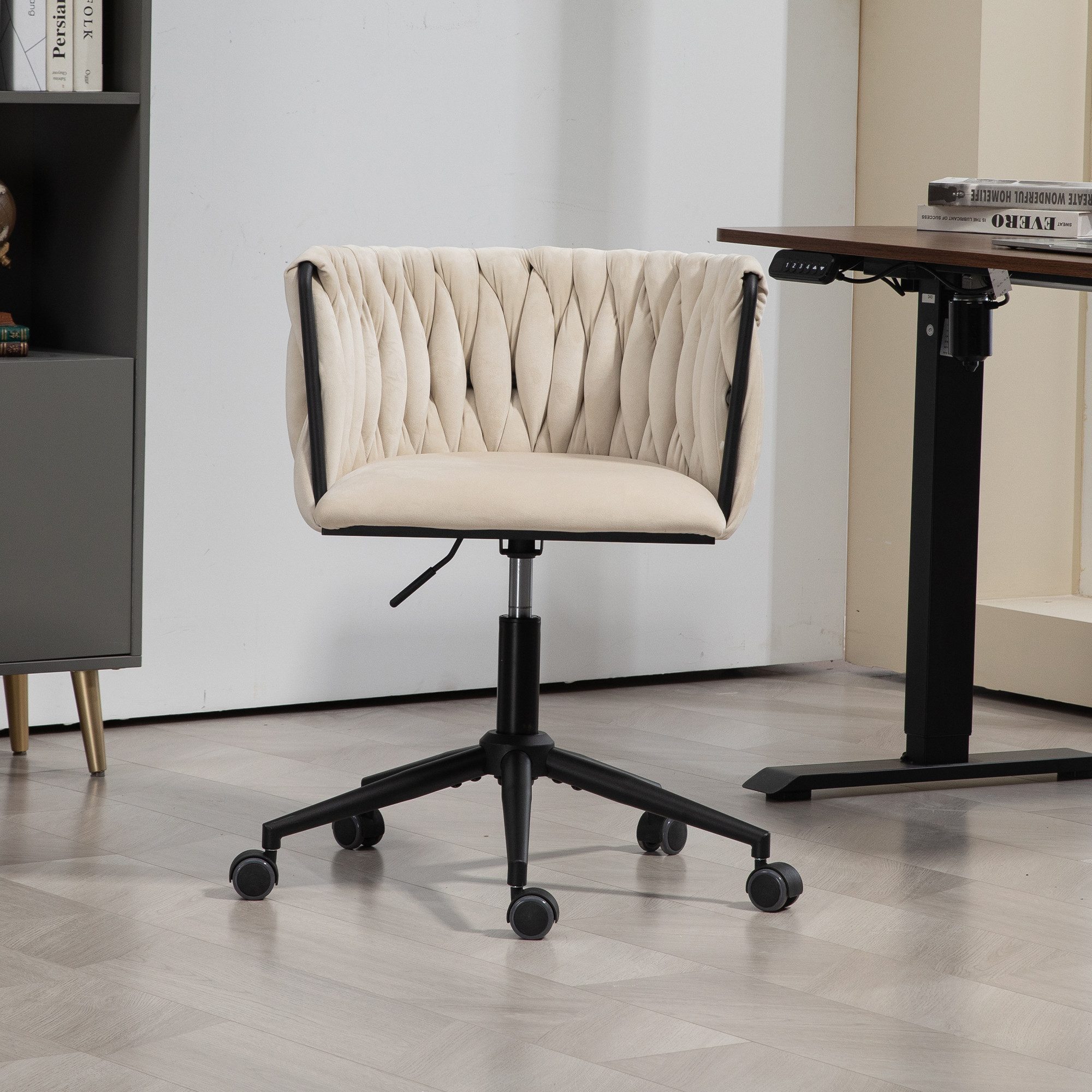 KLAM HOME Bürostuhl Samtweicher Bürostuhl, 360° günstig online kaufen