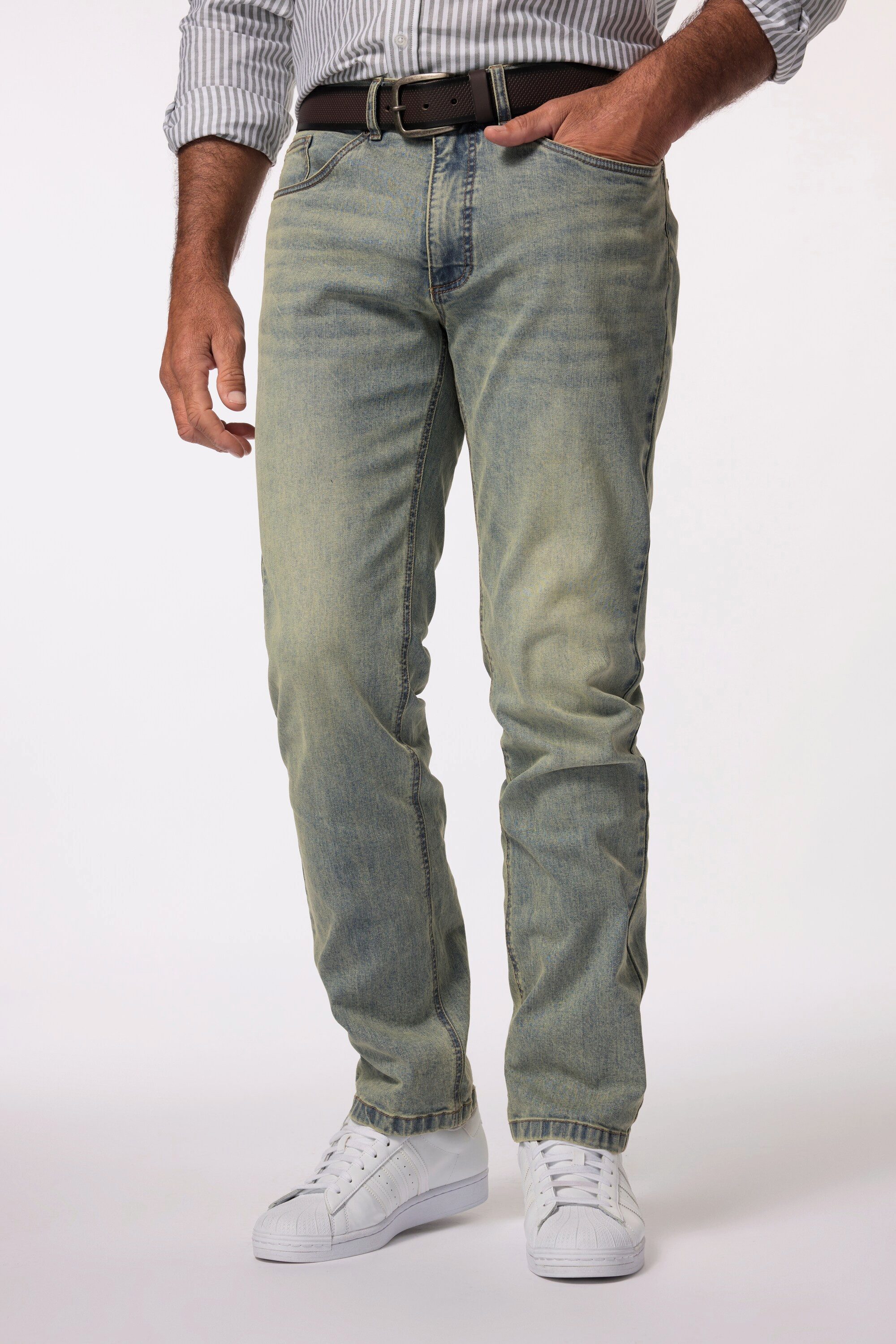 JP1880 5-Pocket-Jeans JP 1880 Jeans 5-Pocket Straight Fit Vintage Look günstig online kaufen