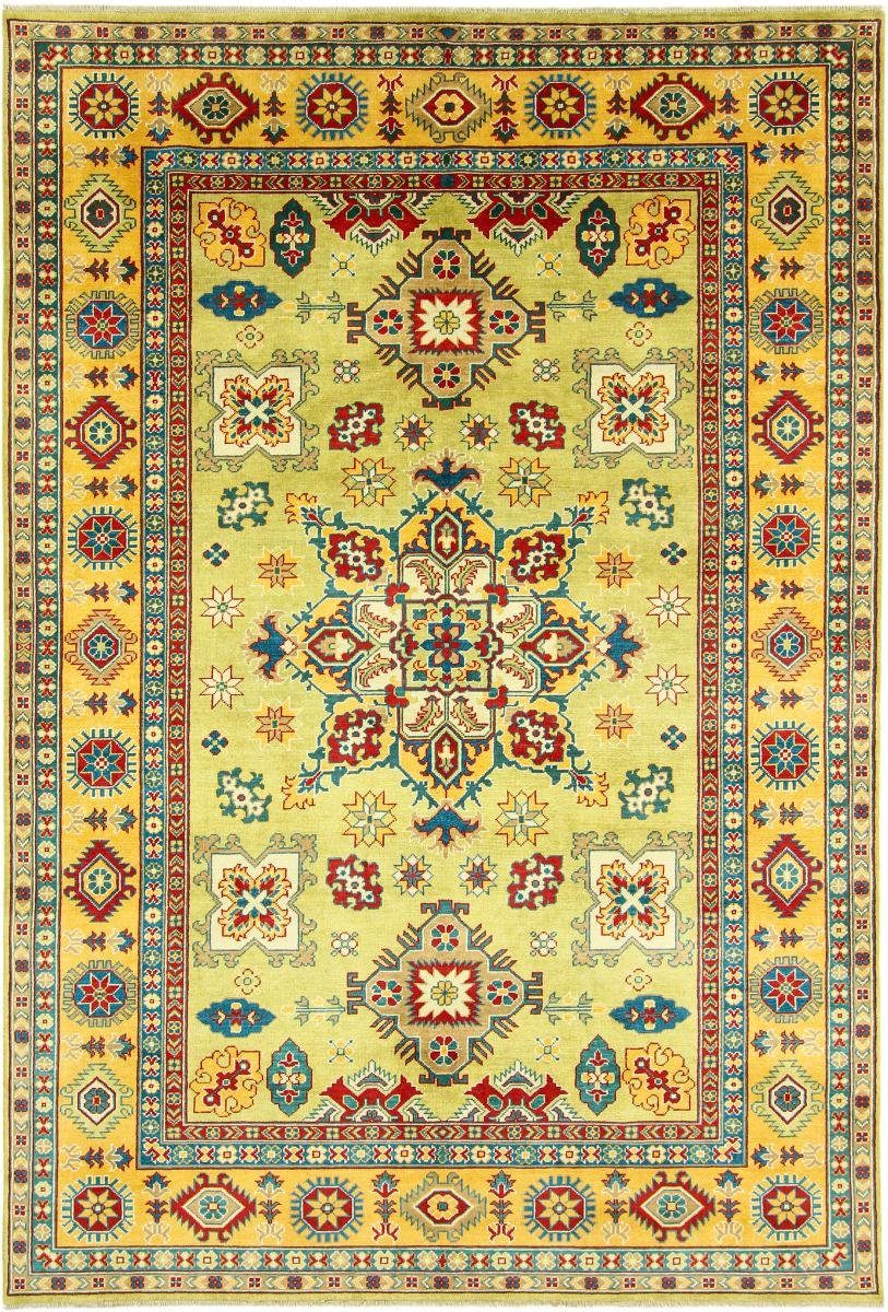 Orientteppich Kazak 204x298 Handgeknüpfter Orientteppich, Nain Trading, rechteckig, Höhe: 5 mm