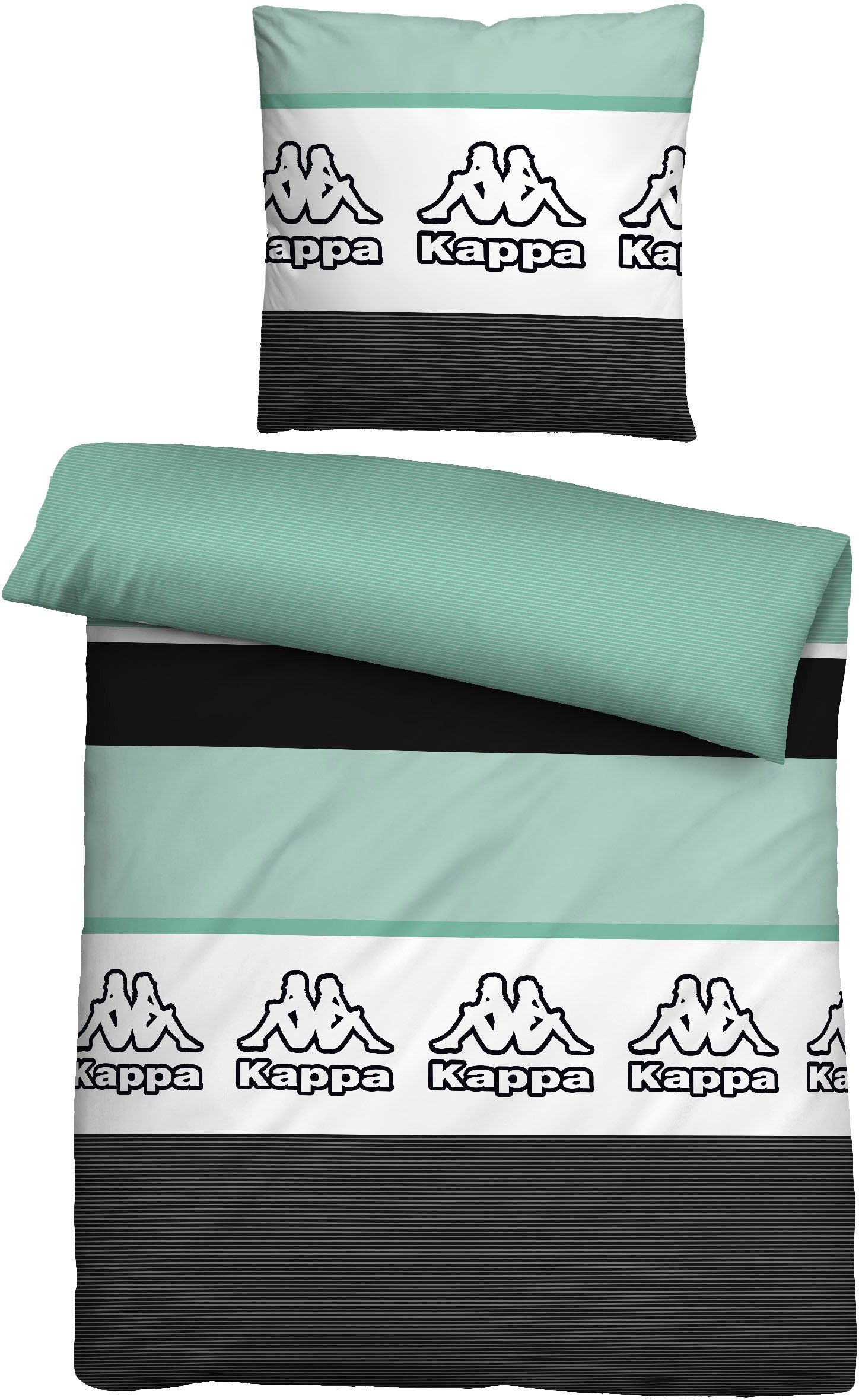 Kappa Bettwäsche Mia, Linon, 2 teilig, günstig online kaufen