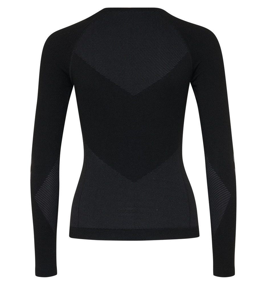 hummel Langarmshirt Funktionsunterwäsche Seamless Rundhals nahtlos schwarz günstig online kaufen