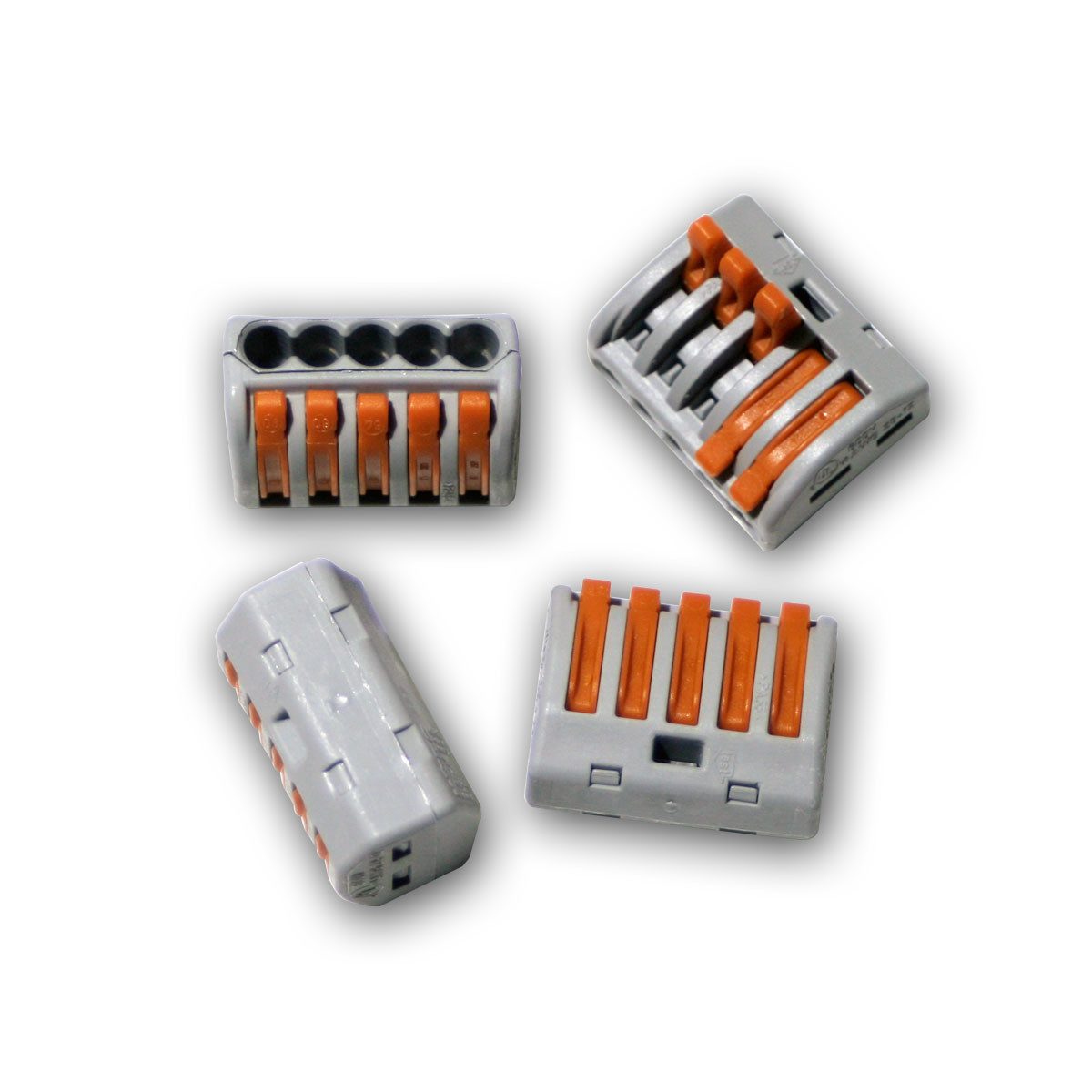 WAGO Verbindungsdosenklemme 40x WAGO Steckklemme 5x2,5 mm² - lösbar, isoliert